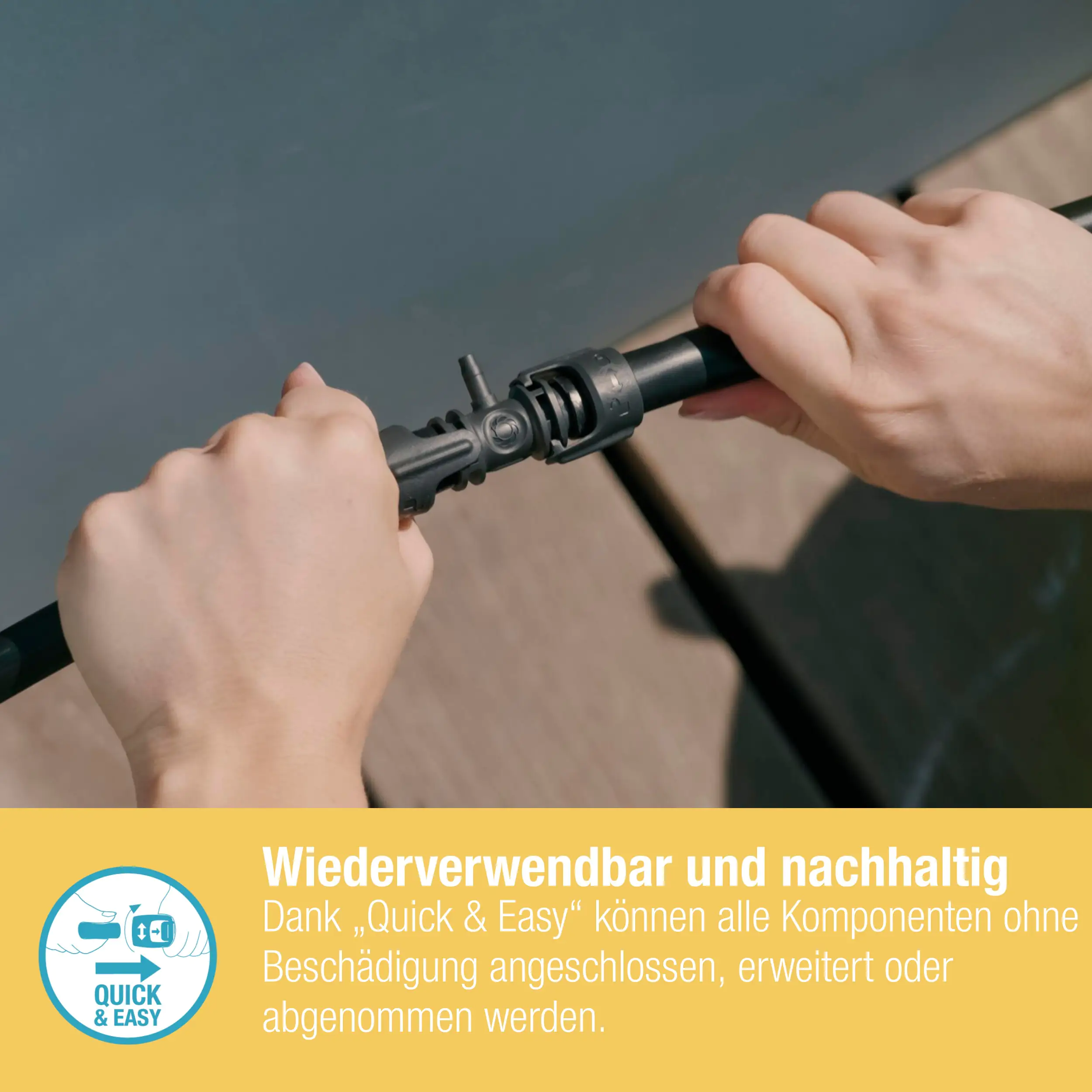 Gardena Bewässerungsset Terrasse für 30 Topfpflanzen