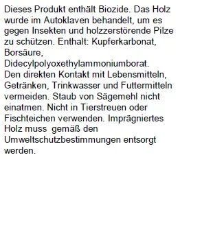 Sichtschutzzaun Fulda 90 x 180 cm, Abstufung, kesseldruckimprägniert