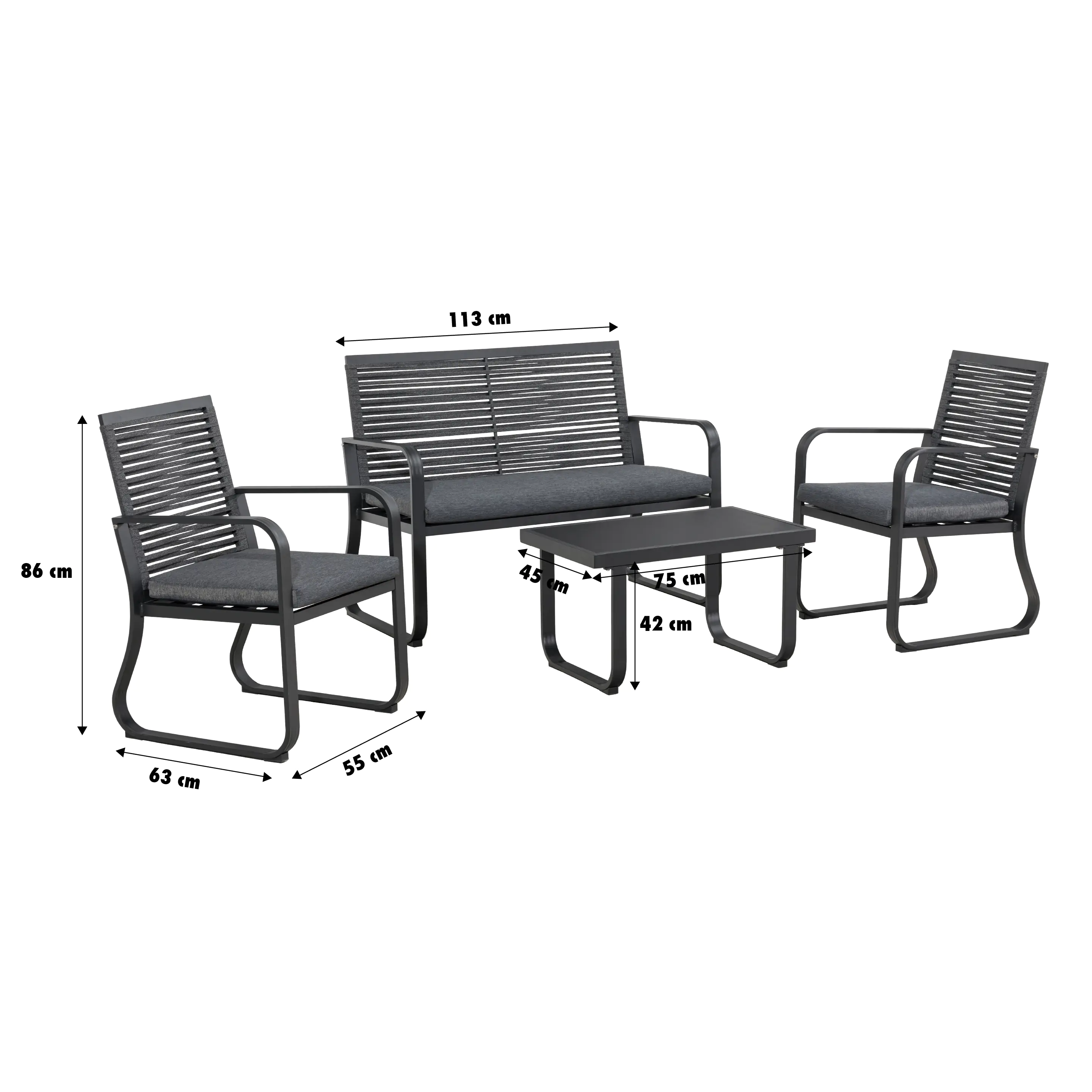 TrendLine Lounge Set Bari