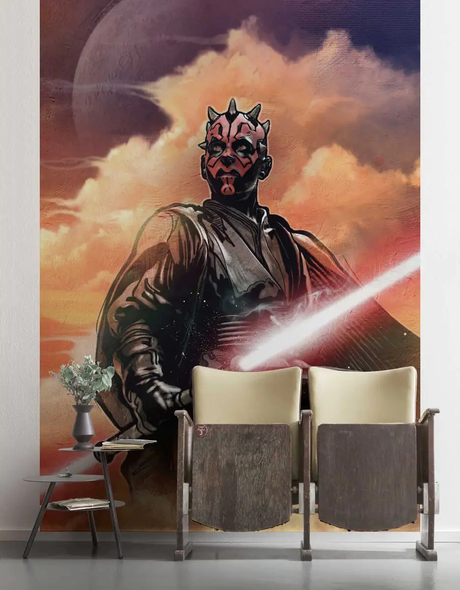Komar Vlies Fototapete Star Wars Classic Darth Maul 200 x 280 cm 