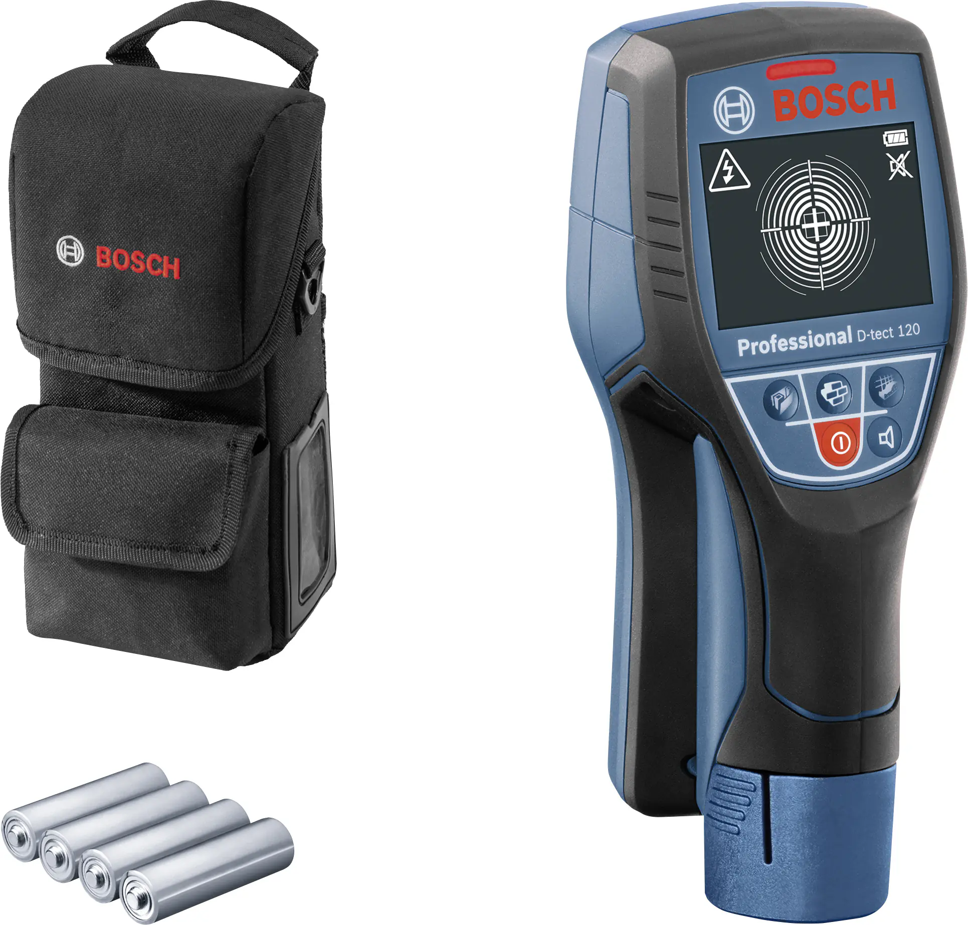 Bosch Professional Ortungsgerät D-tect 120 12 V Batterie- oder Akkubetrieb