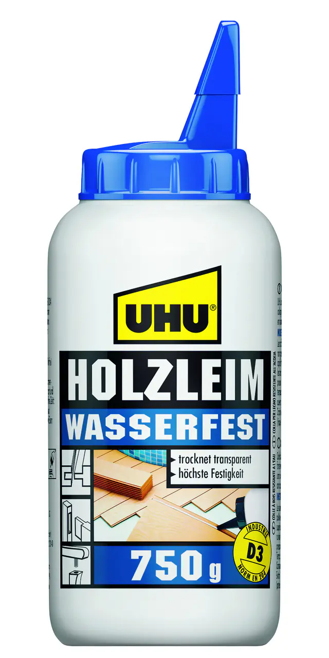 UHU Holzleim Wasserfest 750 g