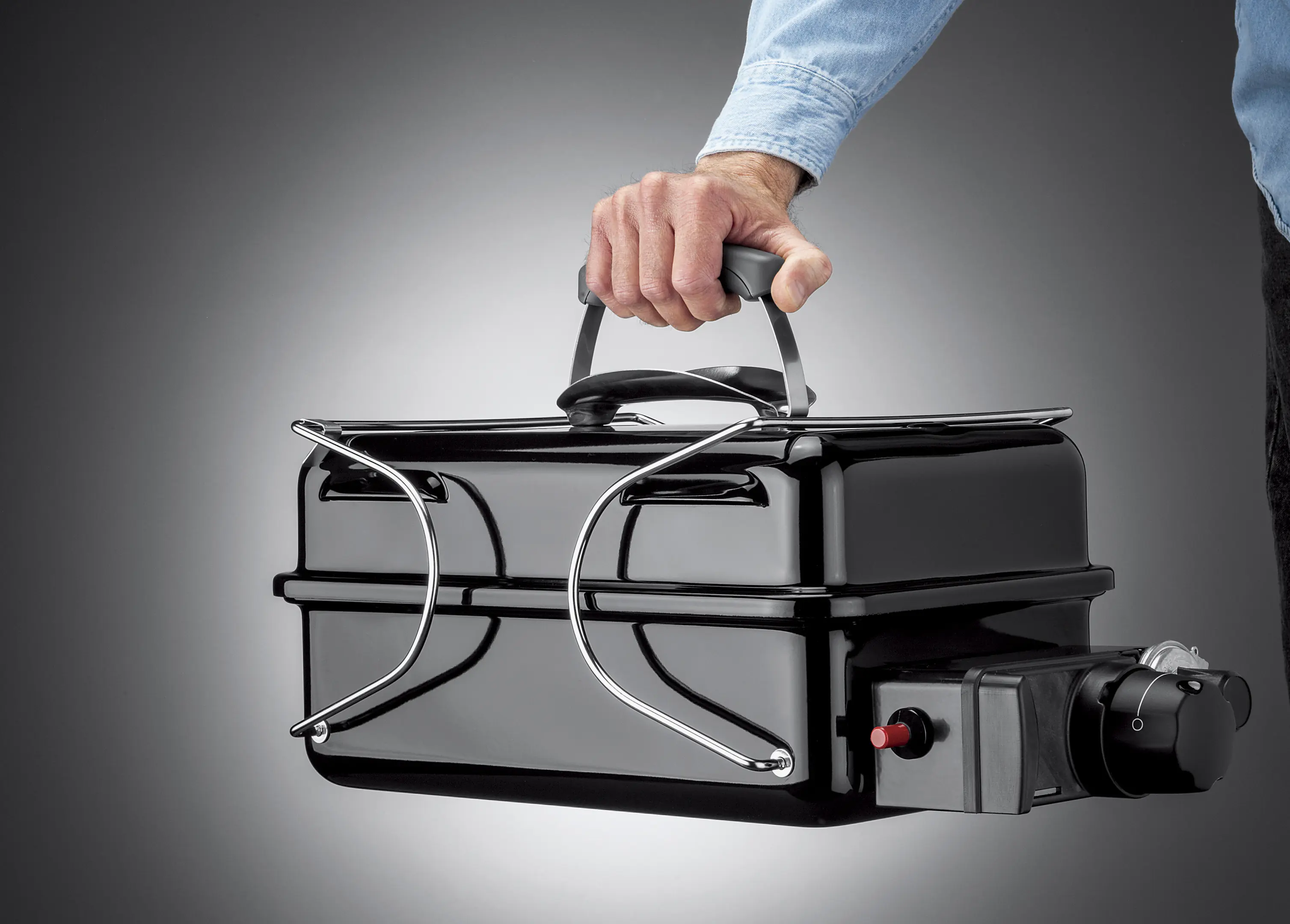 Weber Gasgrill Go-Anywhere; Grillfläche: 41x26 cm