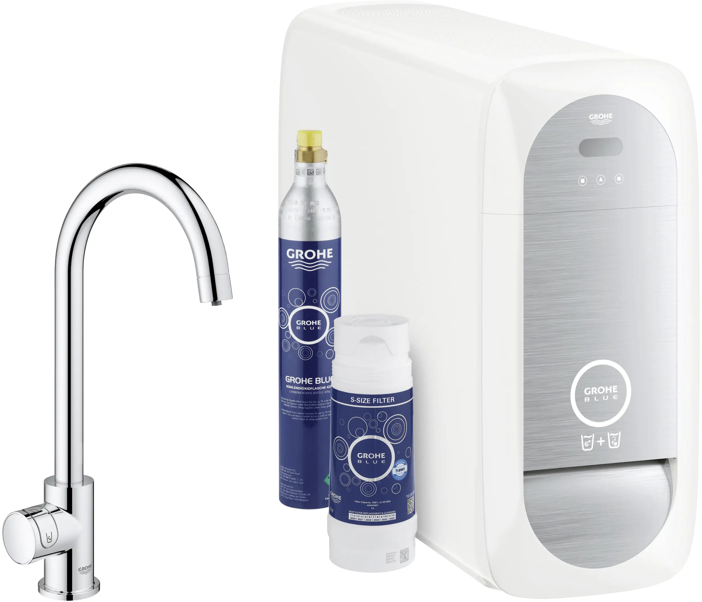 Grohe Blue Home Mono Starter Kit chrom