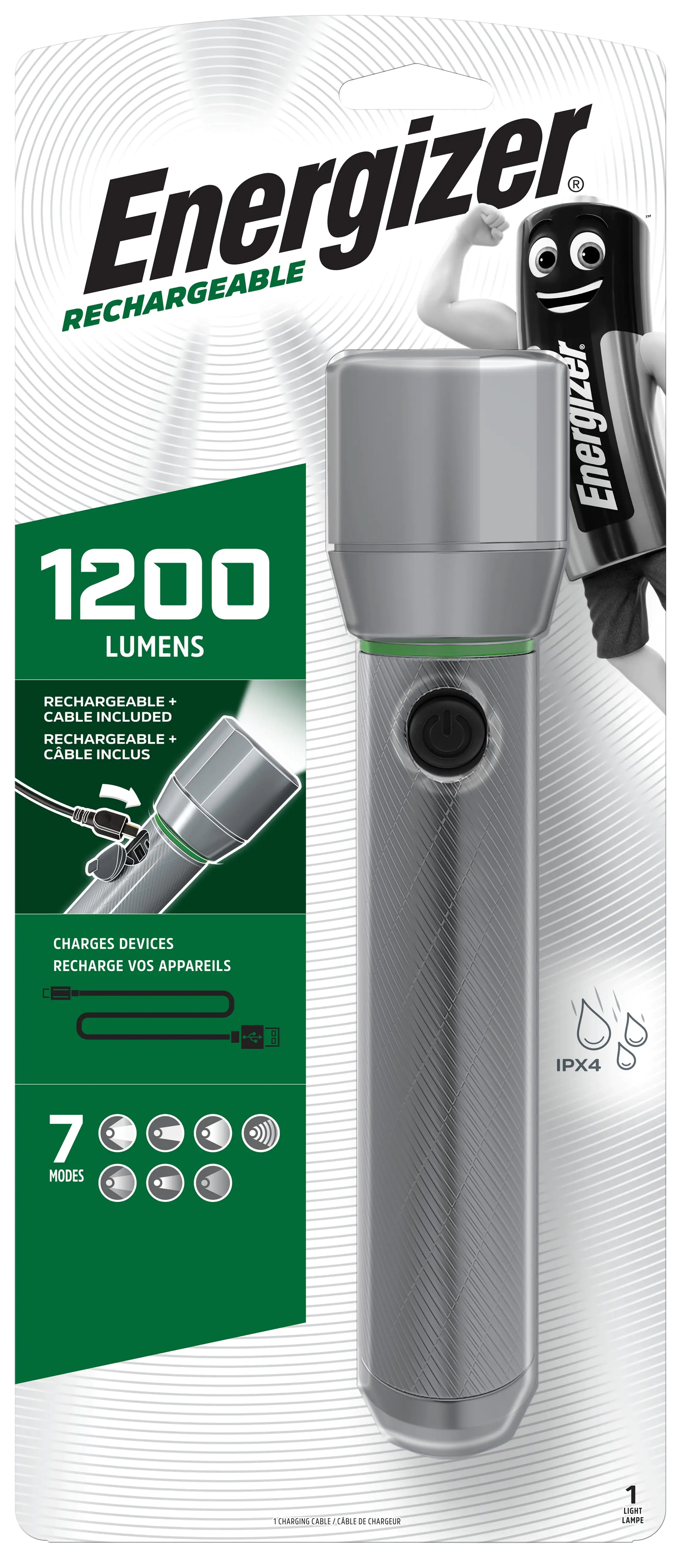 Energizer Vision HD Rechargeable Rechargeable-Taschenlampe
