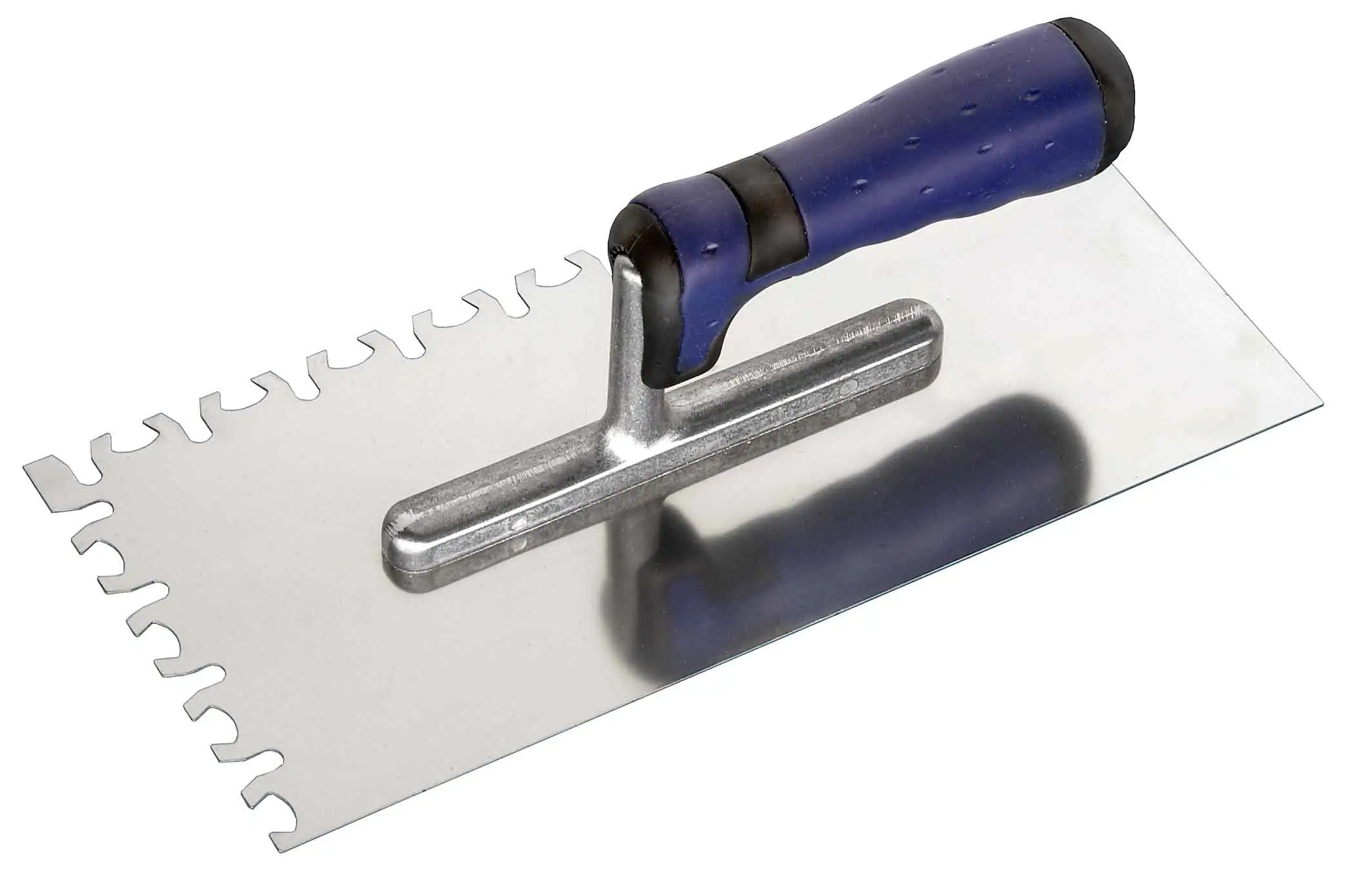 Connex Glättekelle 280 x 130 mm rostfrei Trapez-Zahnung