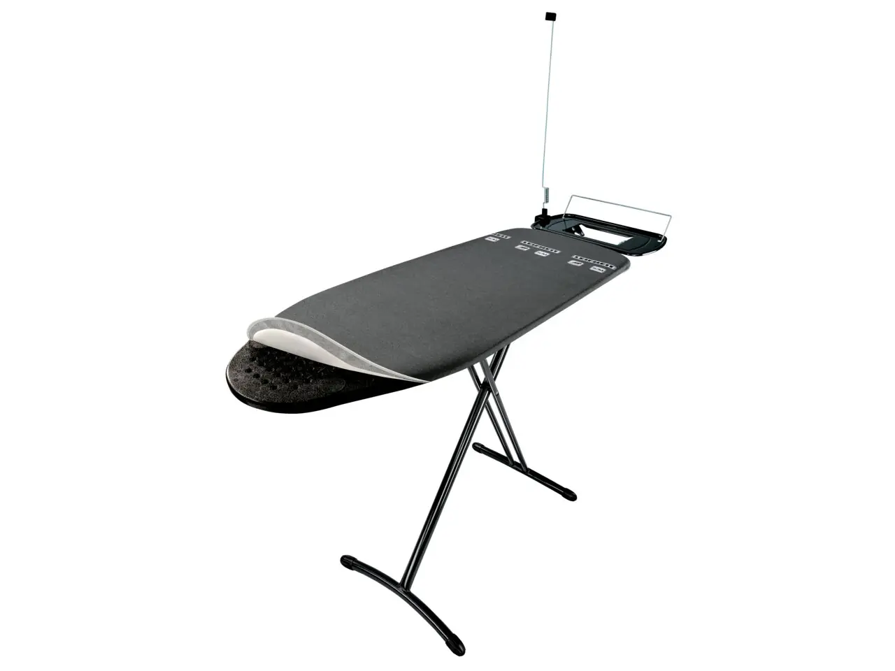 Leifheit Bügelbrett Air Board Express M Black 120 x 38 cm