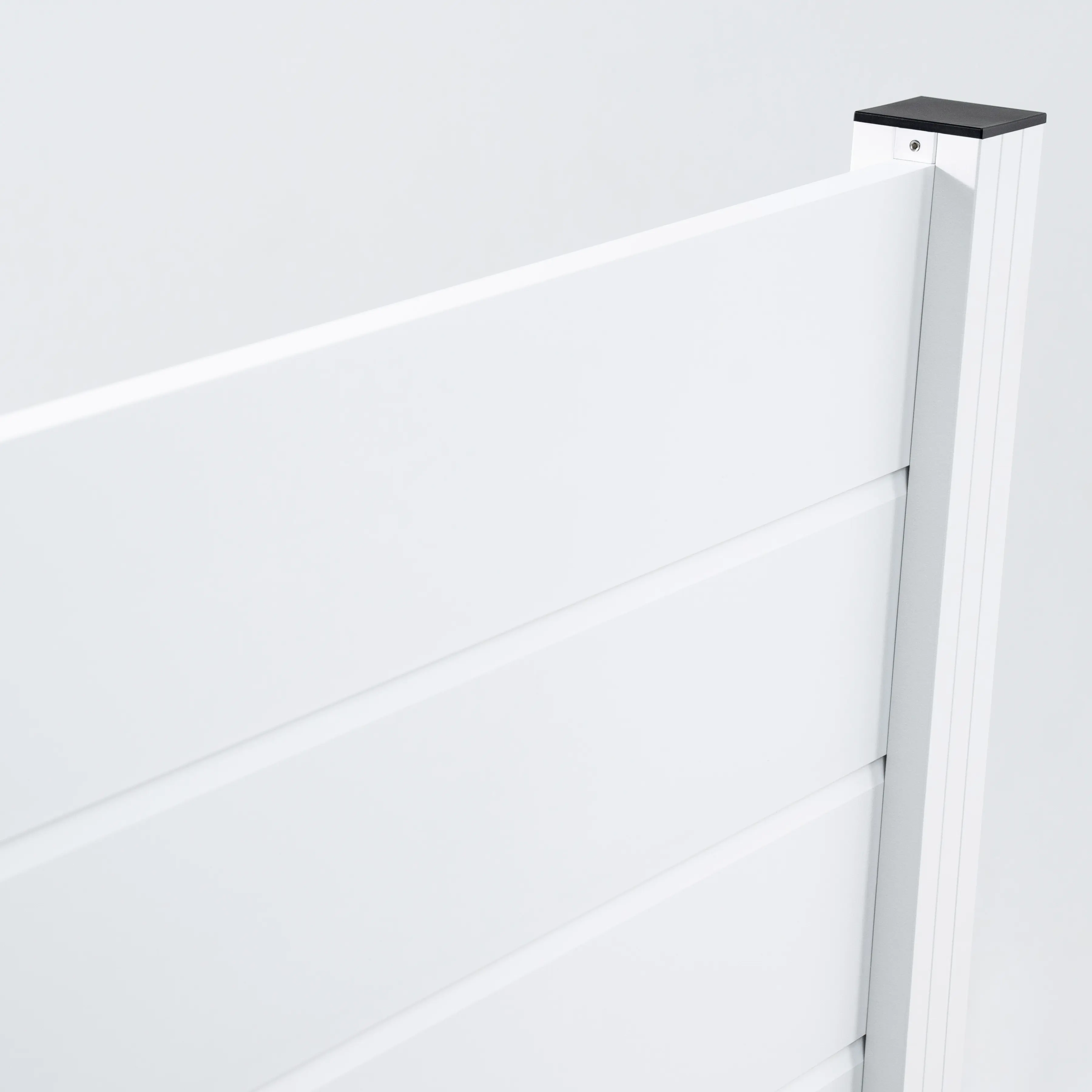 Ambiente Alu-Zaun Erweiterungsset Paneel 150 weiß 187 x 274,2 cm 