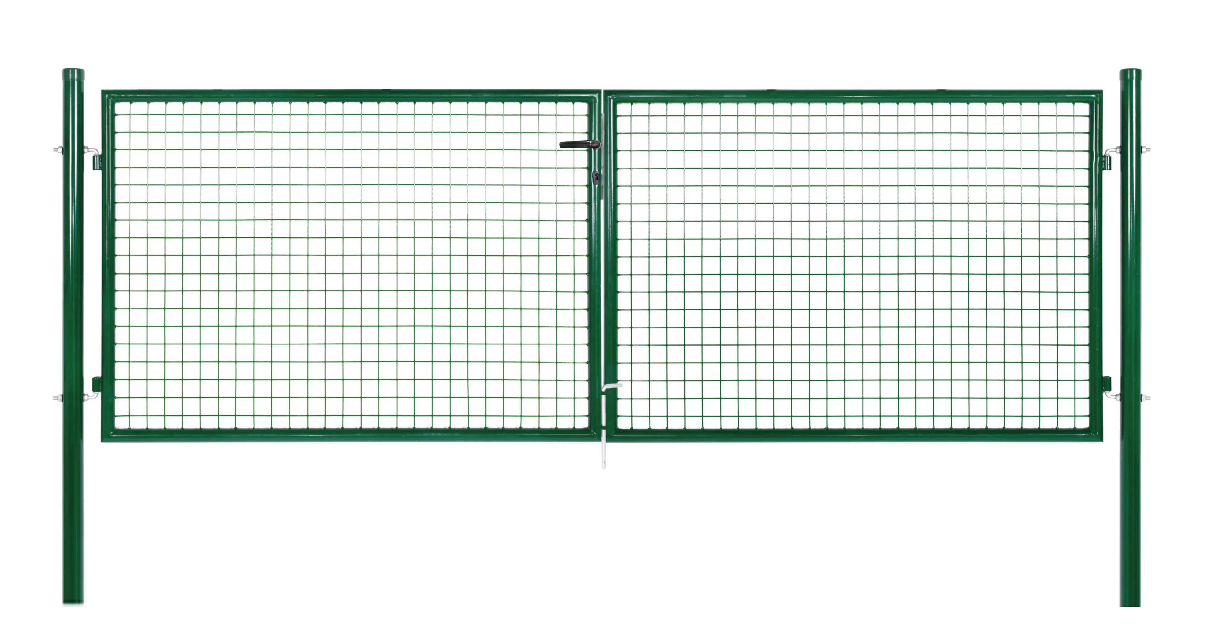 Floraworld Gartentor doppelflügelig Carat 100 x 300 cm moosgrün