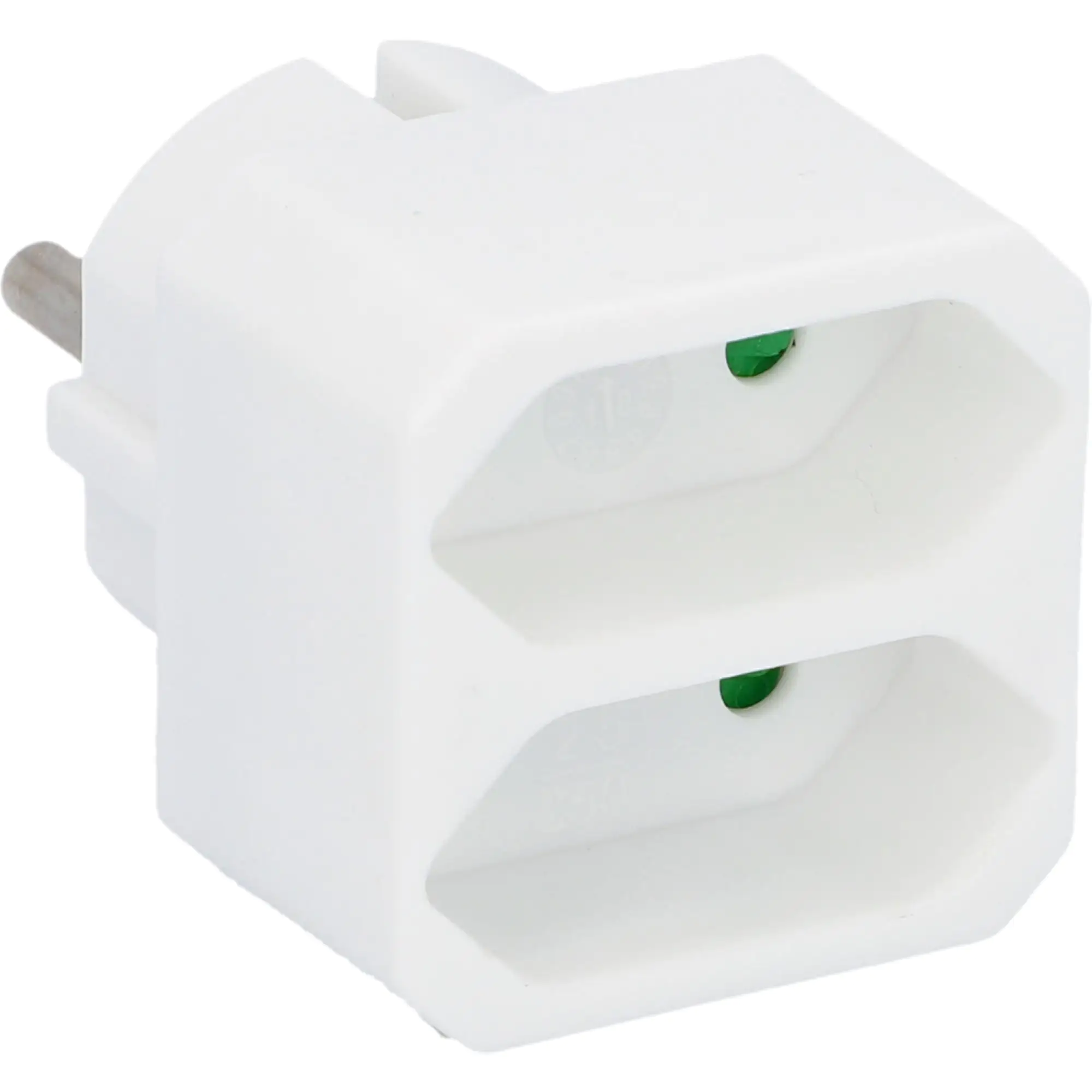 Euro-Adapter 2-fach weiß