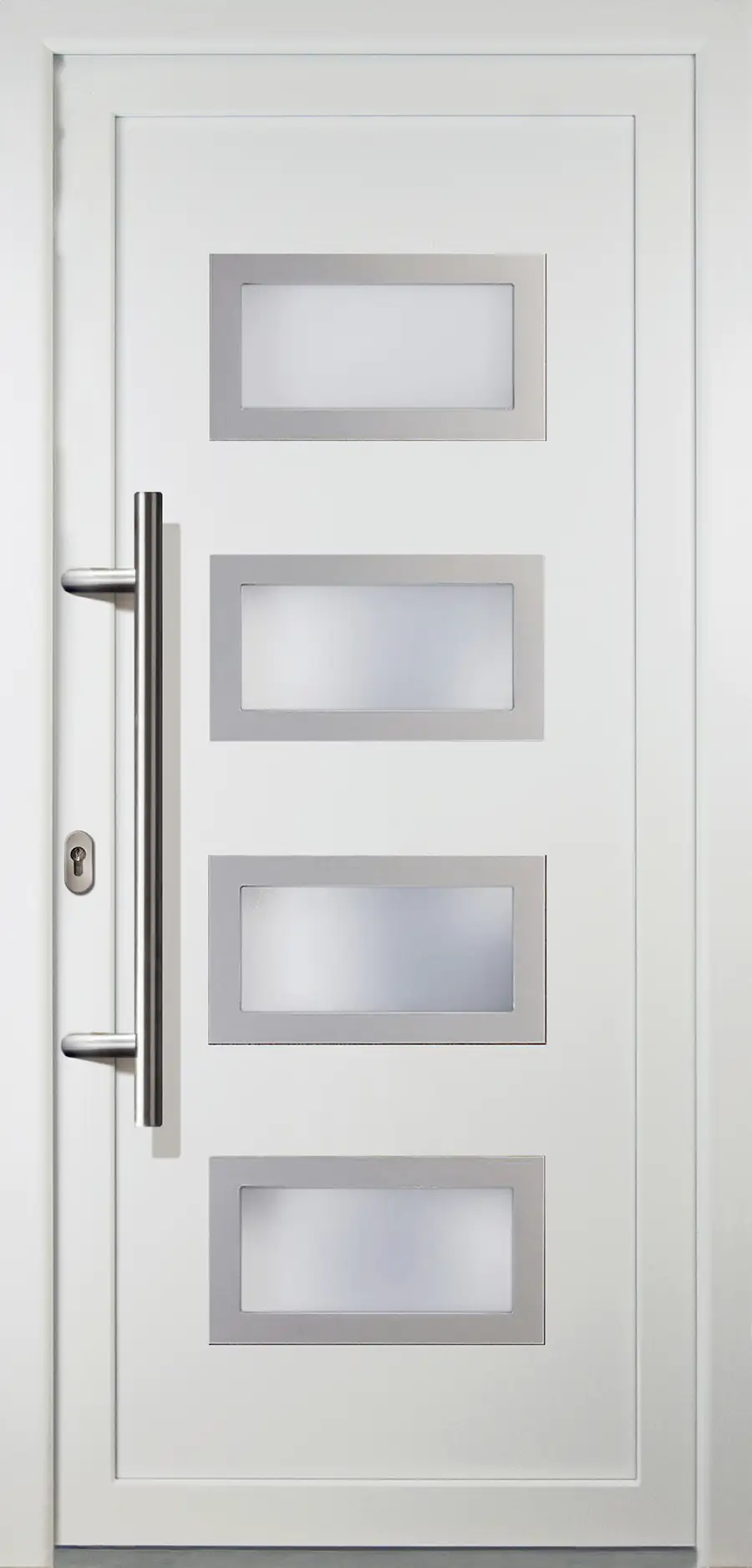 Meeth Haustür Signum PVC Modell 92 108 x 208 cm, DIN links, weiß