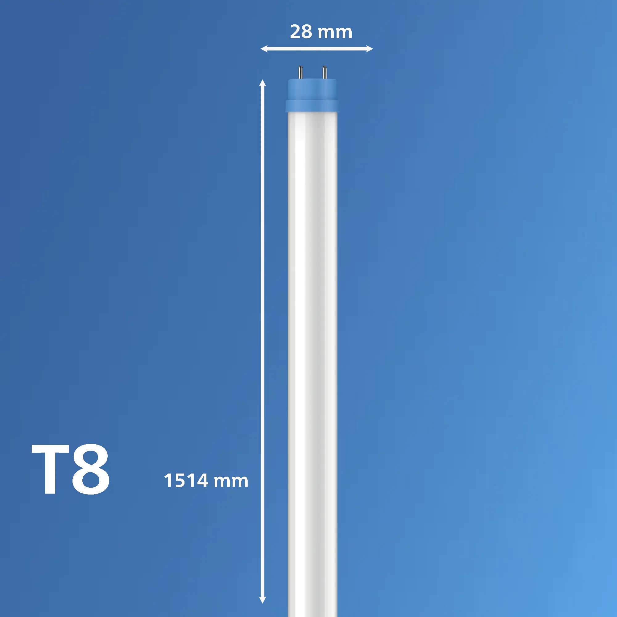 Philips LED Röhre 150 cm G13 25,9 W tageslichtweiß