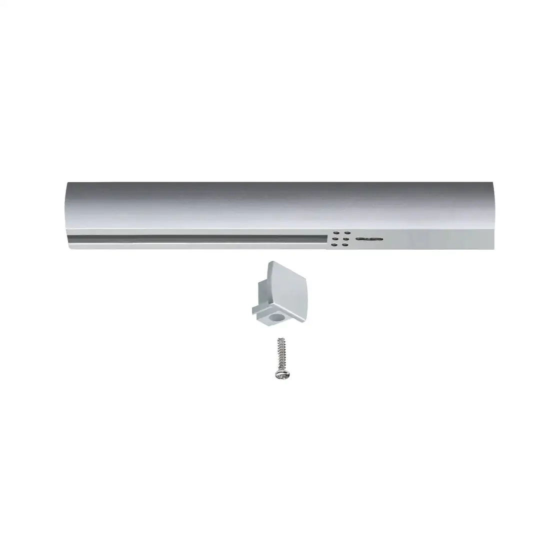 Paulmann URail Endeinspeisung chrom matt 16,1 x 1,8 cm max. 1.000 W