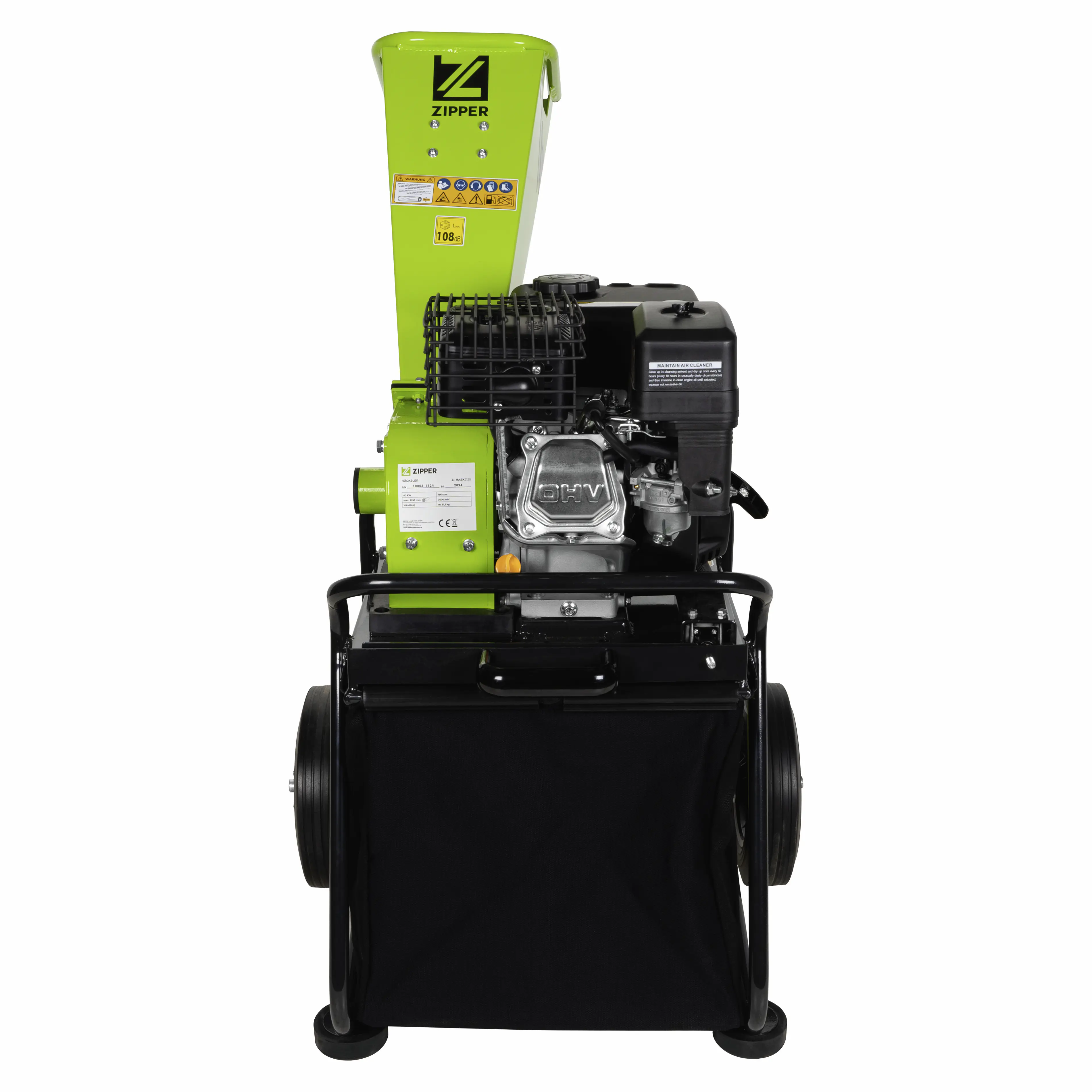 Zipper Benzin-Häcksler ZI-HAEK2120 