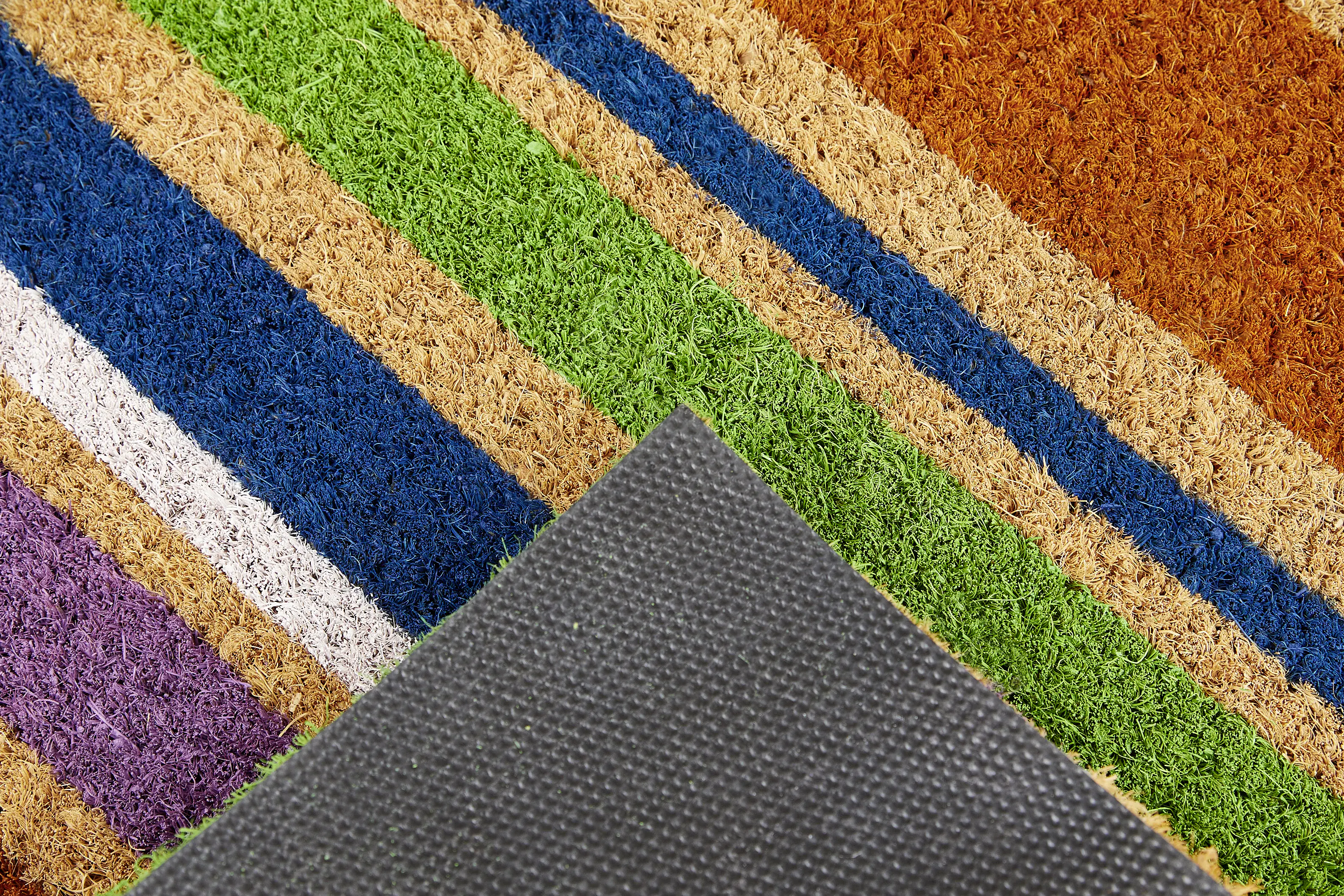 Fußmatte Kokos Welcome 40  x  60 cm Stripes