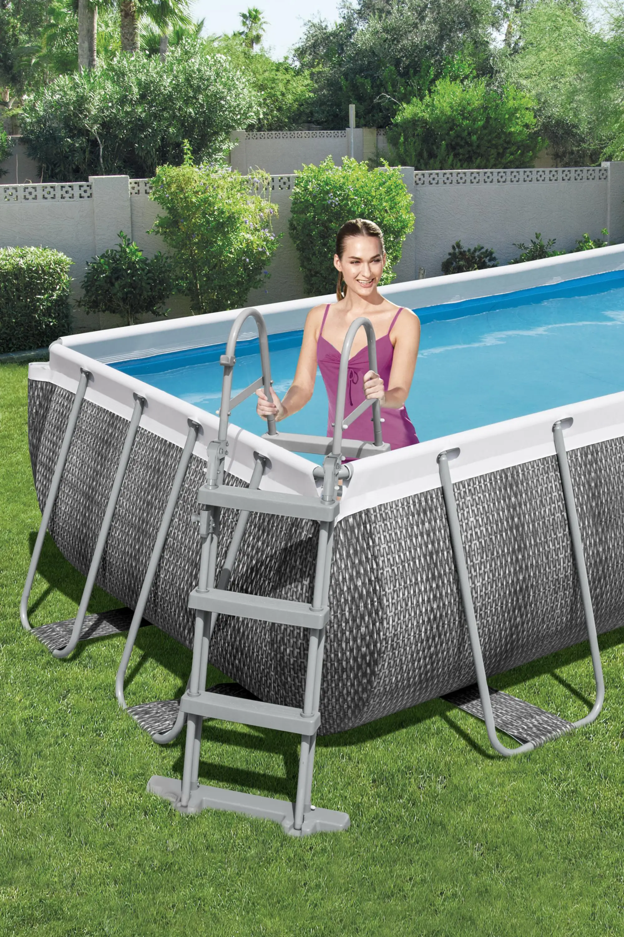 Bestway Flowclear Sicherheitsleiter 107 cm