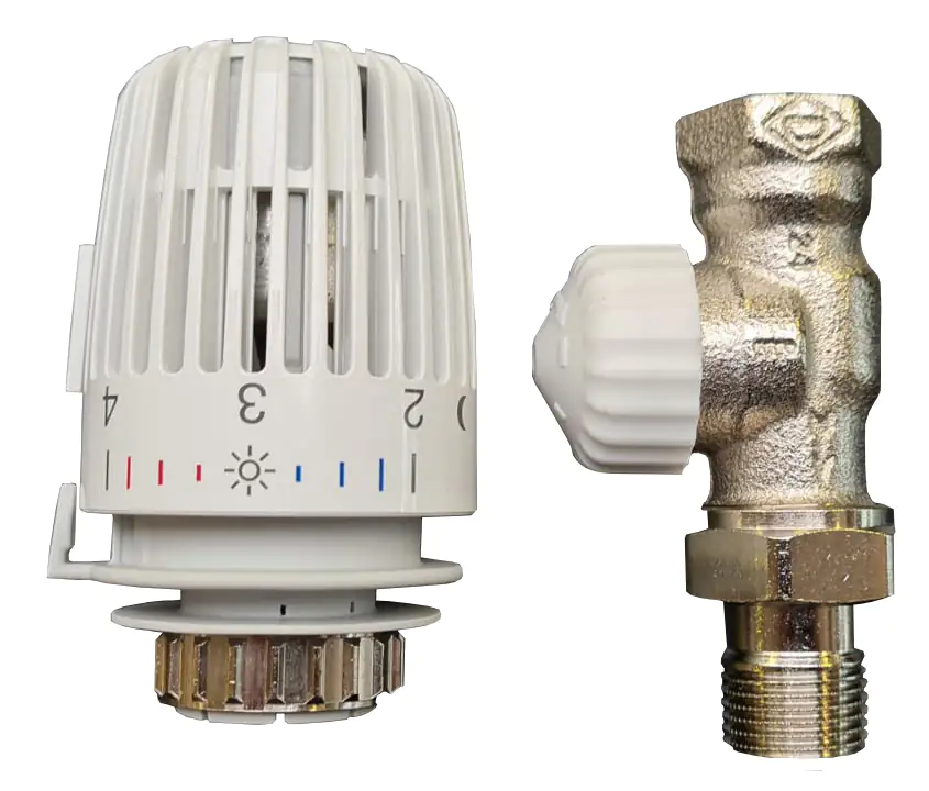 Heimeier Thermostatventil-Set V-Exact II 1/2" Durchgang