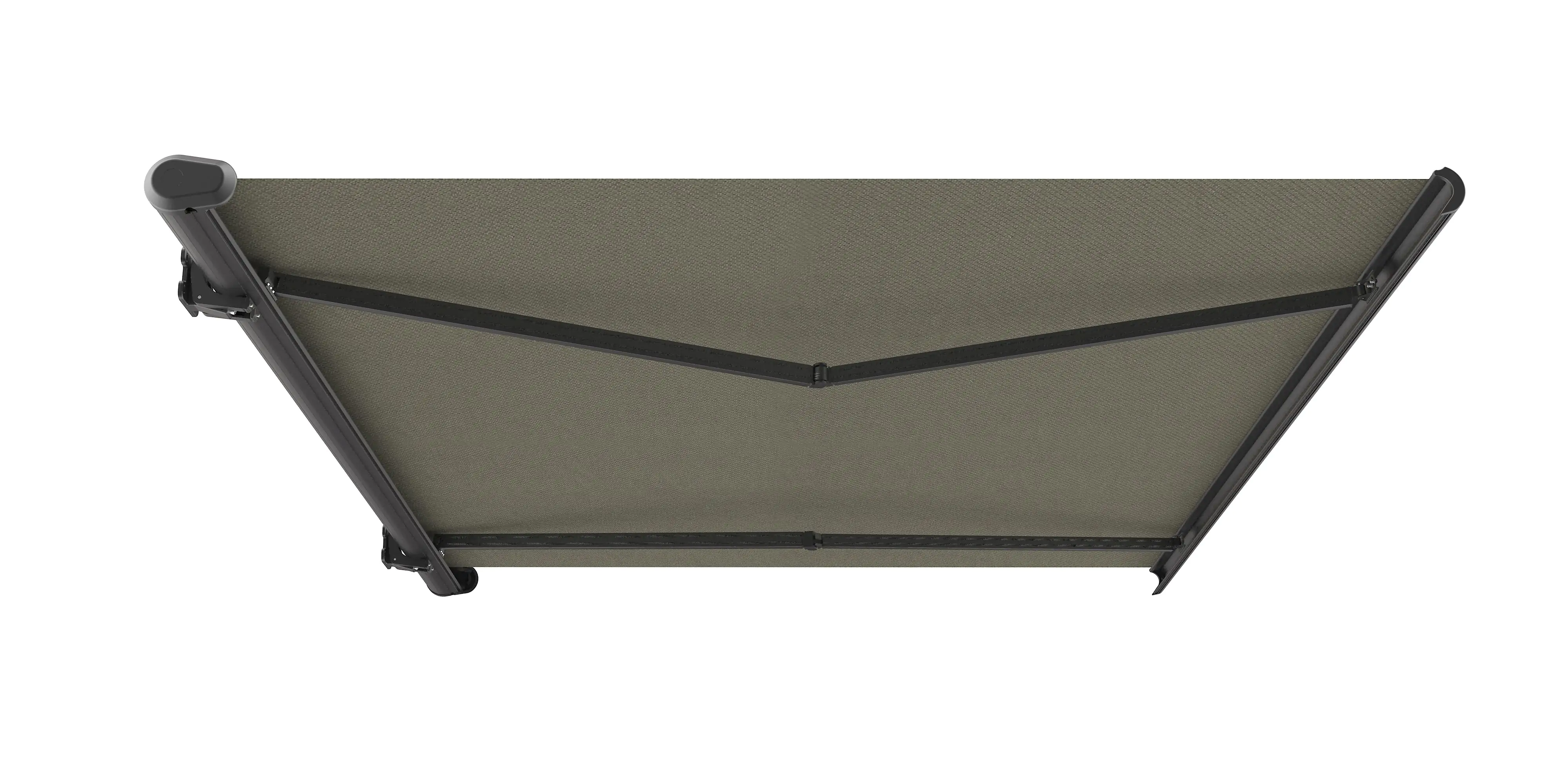 Primaster Kassetten-Markise 4 x 3 m elektrisch taupe