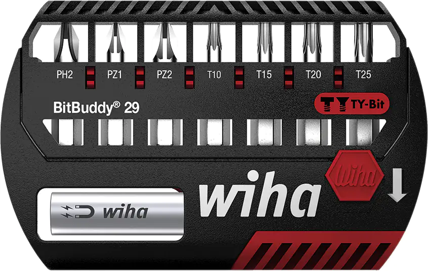 Wiha Bit-Set Phillips Pozidriv TX 8-teilig TY-Bit