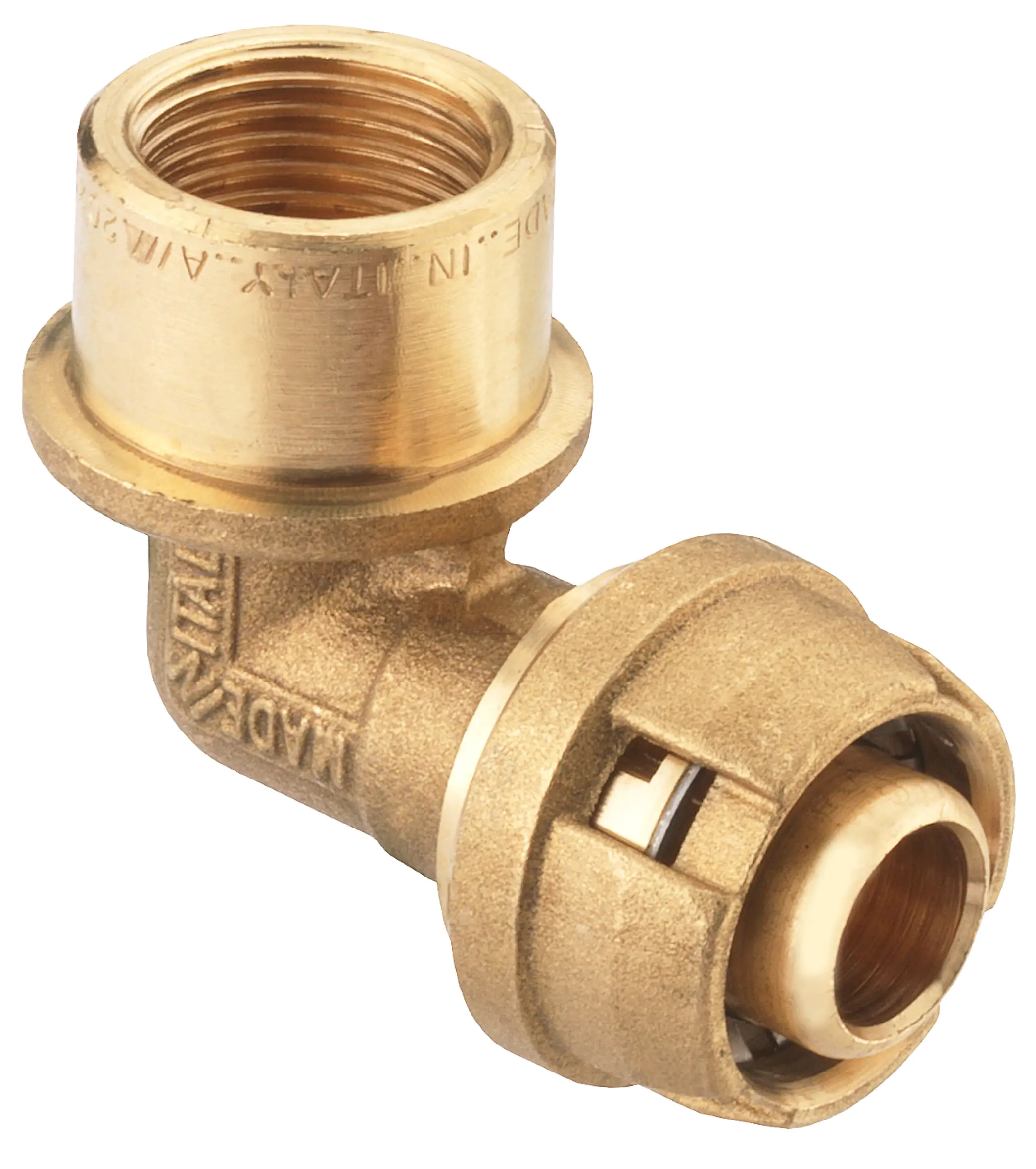 Cornat Steck-Winkel 90° komplett ø 20 mm 3/4" IG Messing