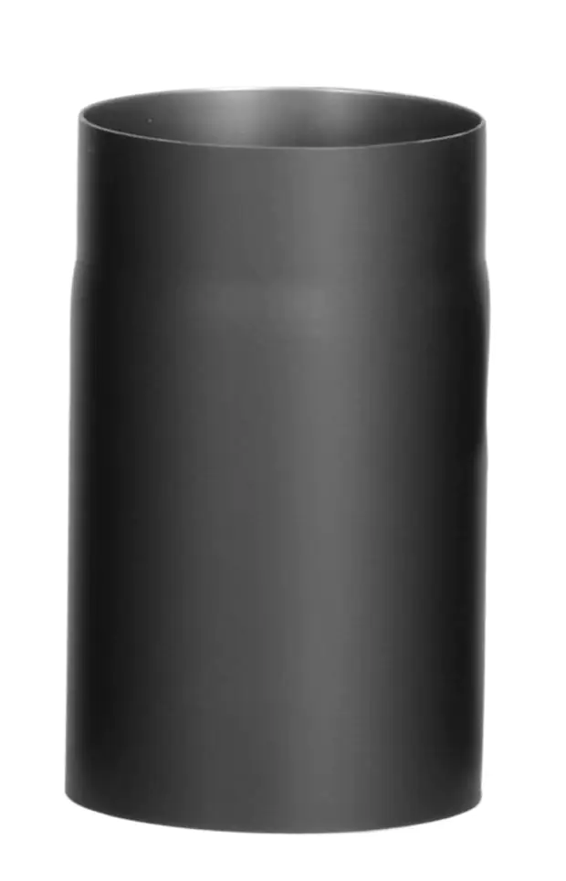 FireFix Ofenrohr Ø 150 mm, 25 cm, schwarz