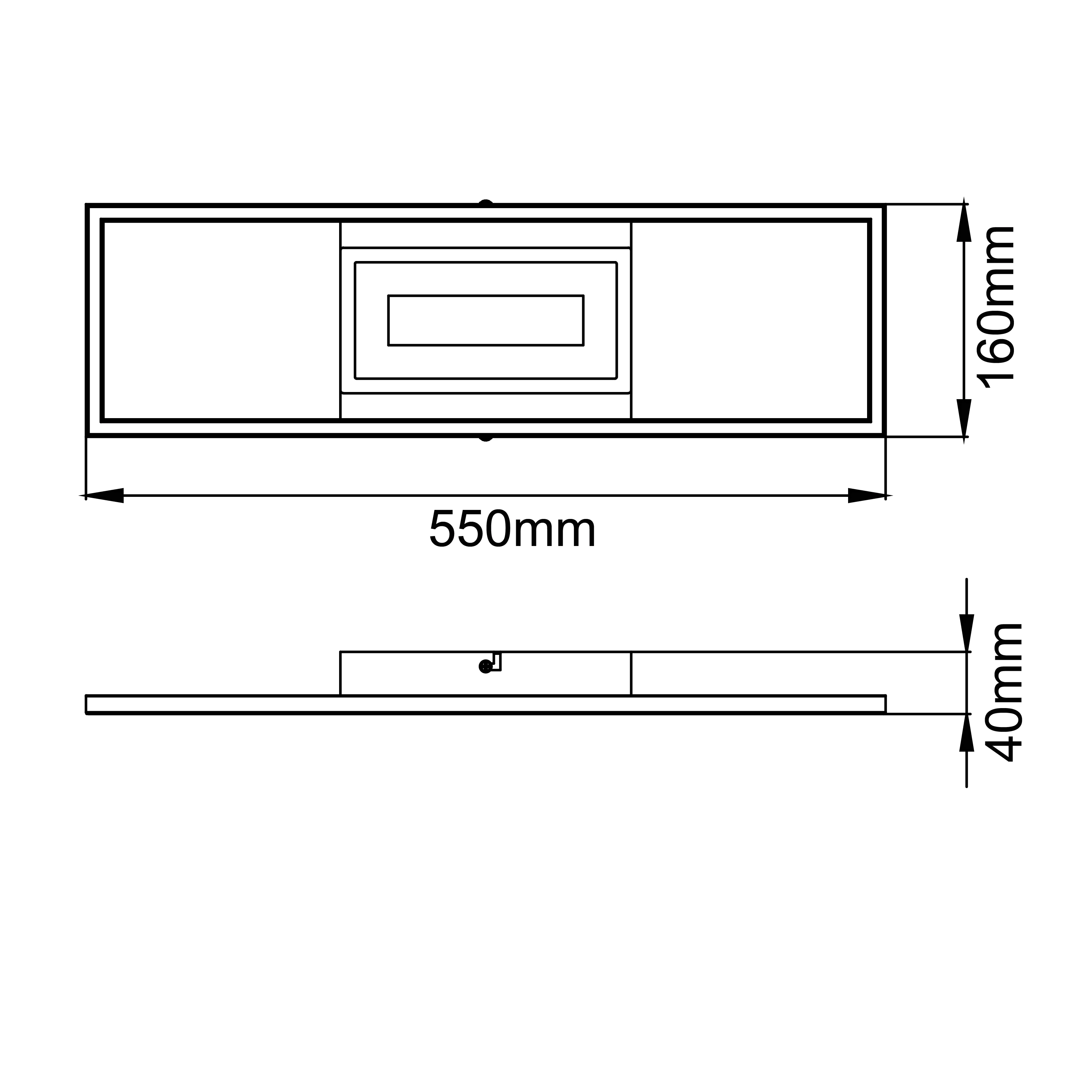 Brilliant Leuchten LED Deckenleuchte Besson 24W, warmweiß