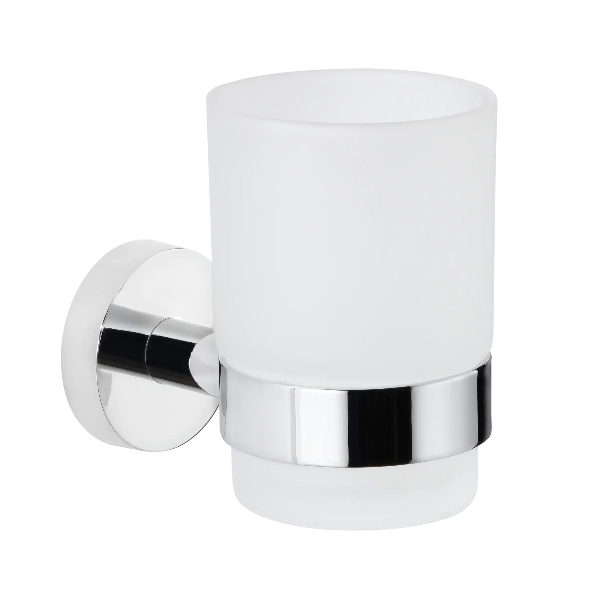 Primaster Zahnputzbecher Classic Round Edelstahl