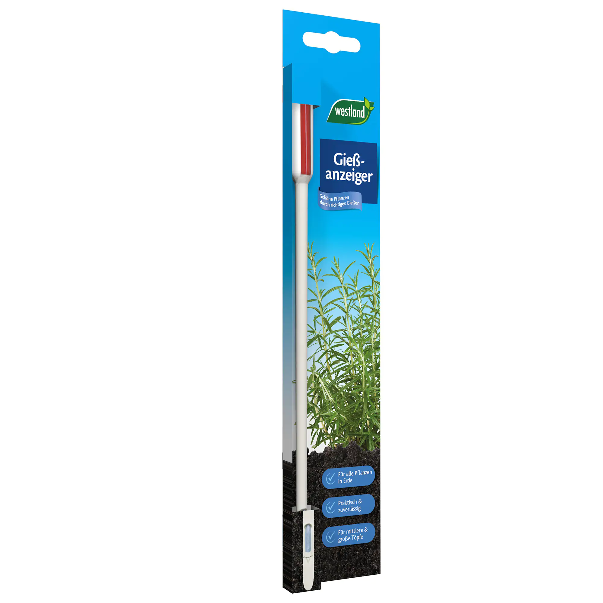 Westland Gießanzeiger groß weiß 26 cm