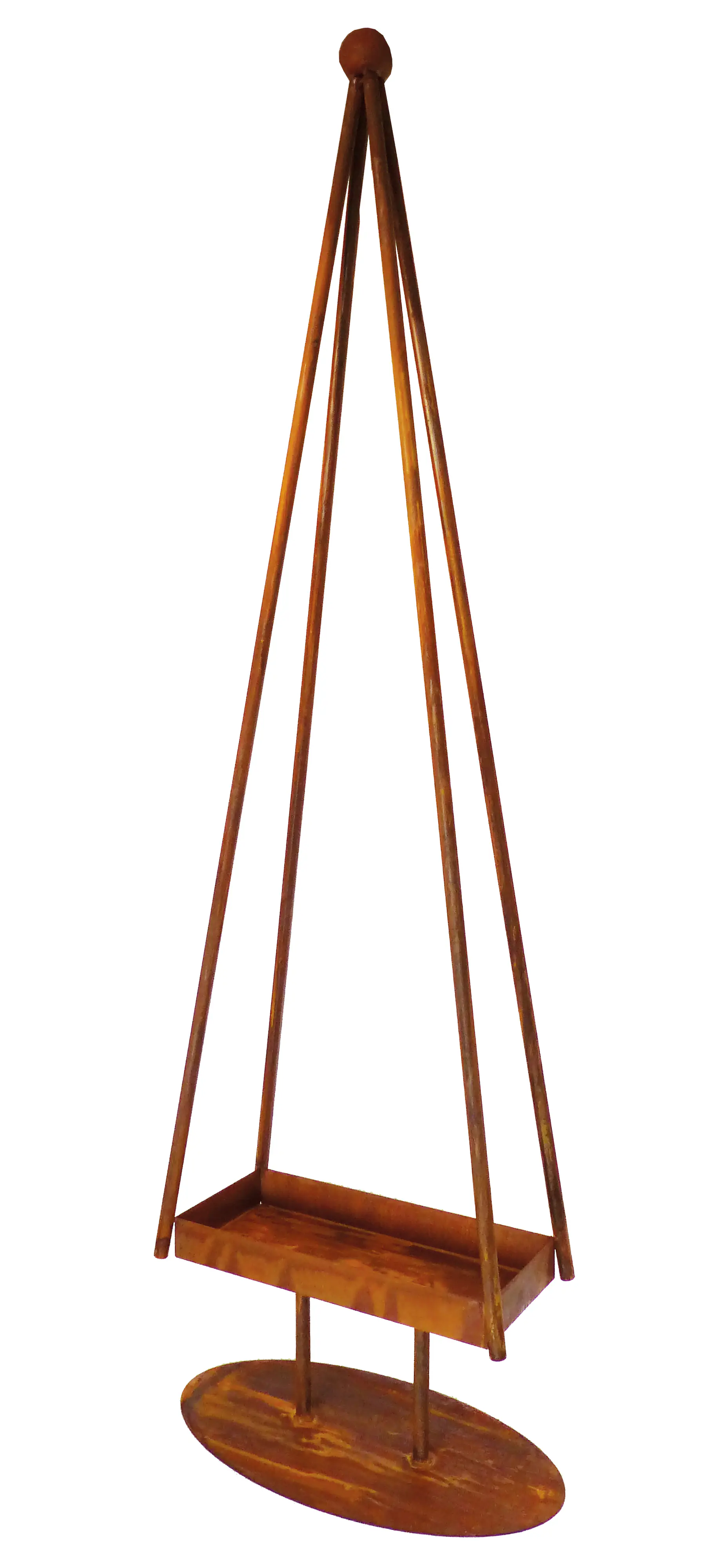 Badeko Deko Pflanzbaum 205 cm rostbraun