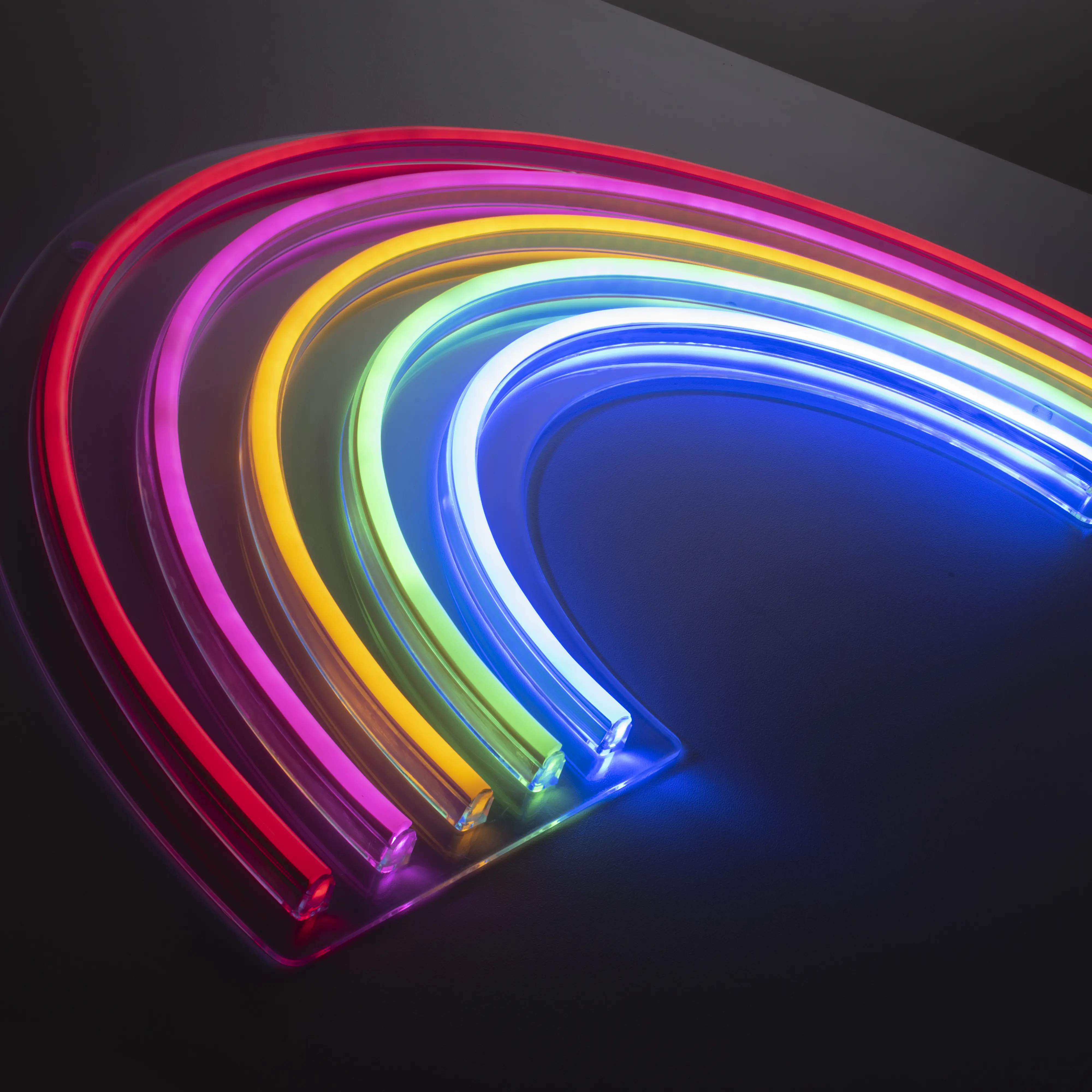 Just light LED Dekoleuchte Rainbow 63 x 1,5 x 32 cm