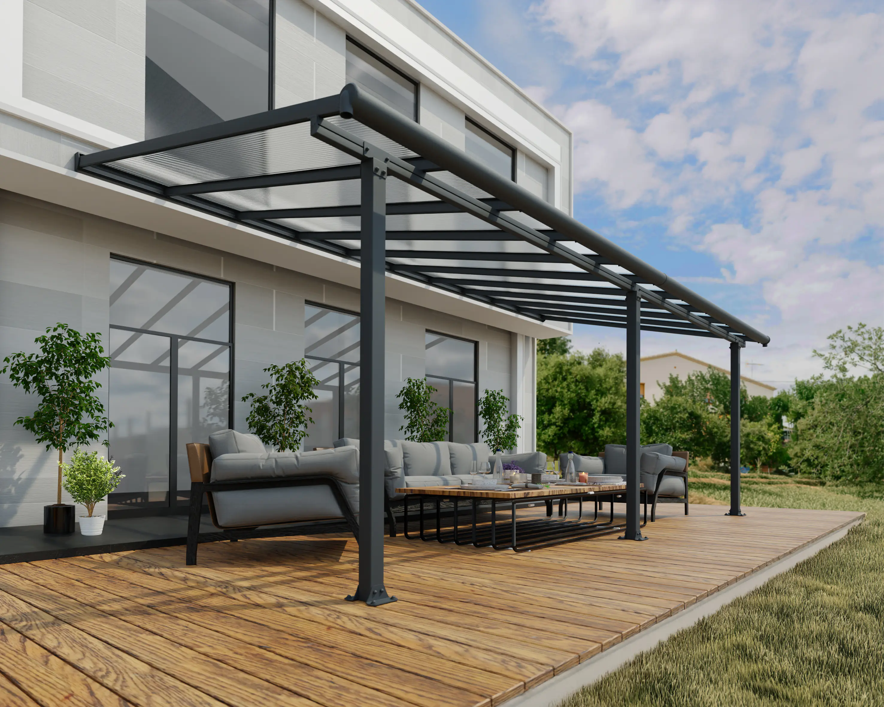 Canopia Terrassenüberdachung Olympia 3x6.1