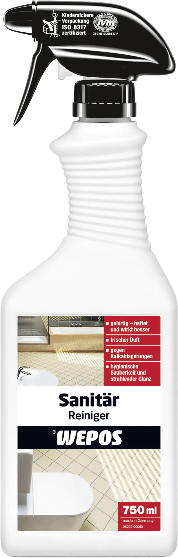 Wepos Sanitärreiniger 750 ml