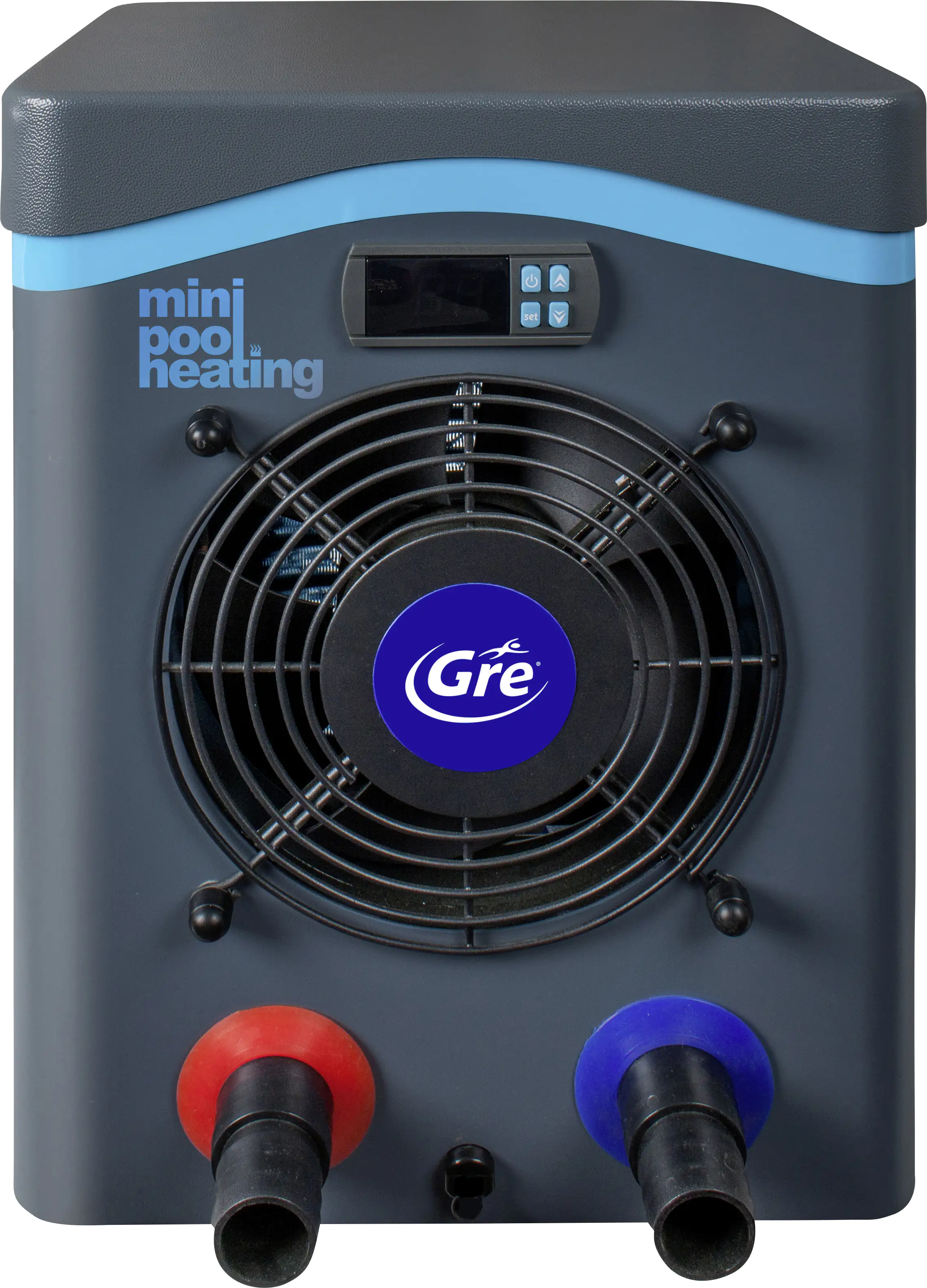 Gre Mini-Wärmepumpe Pool bis 20 m³ 43,5 x 31 x 37,5 cm