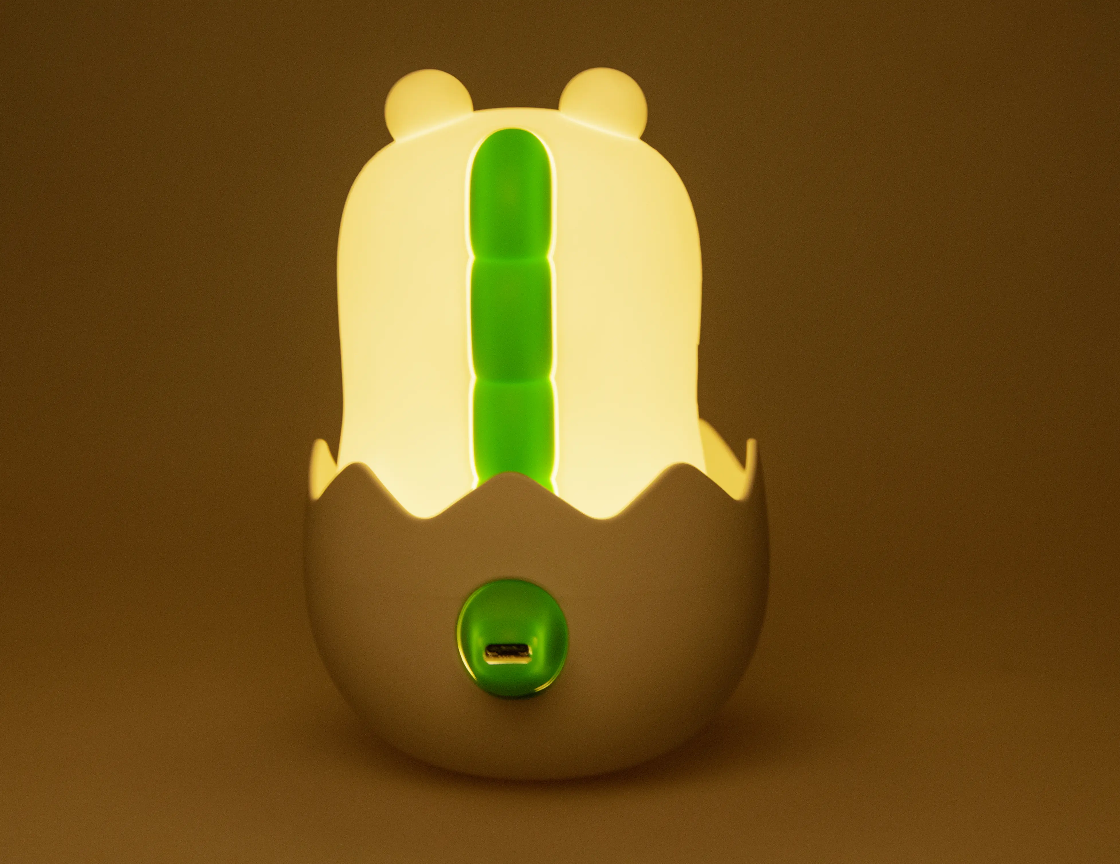 Megalight LED Deko Licht Diggy Dino 3W, 1.500mAh, weiß, grün