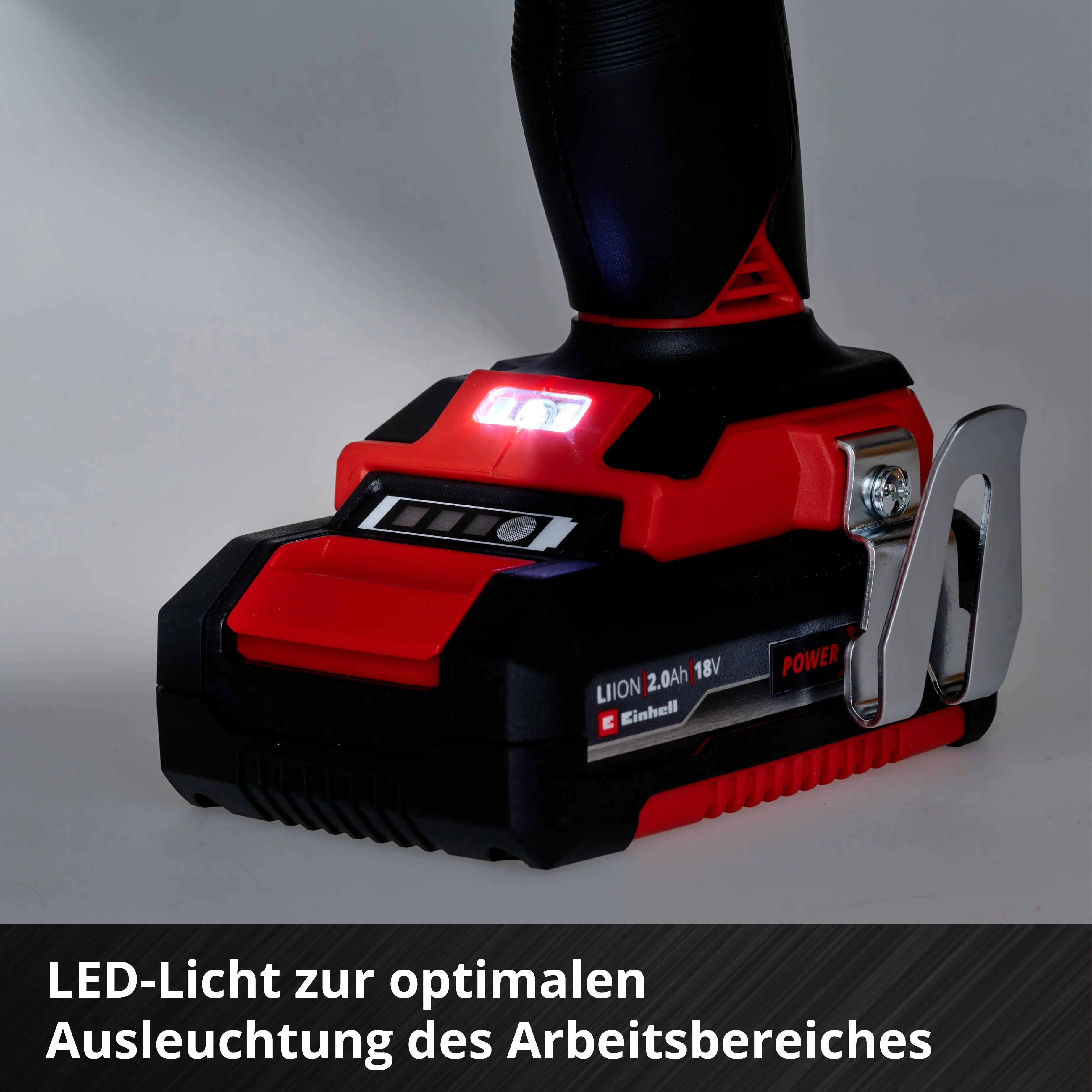 Einhell Professional Akku-Schlagbohrschrauber TP-CD 18 Li-i BL Set 2 Ah