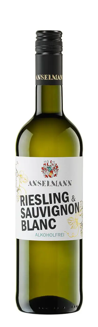 Anselmann Weißwein Sauvignon Riesling blanc alkoholfrei 0,75 l