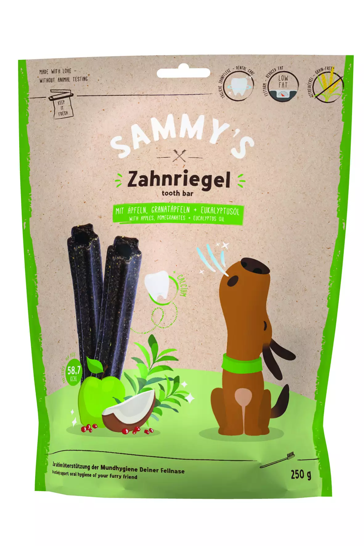 Sammys Zahnriegel 250 g