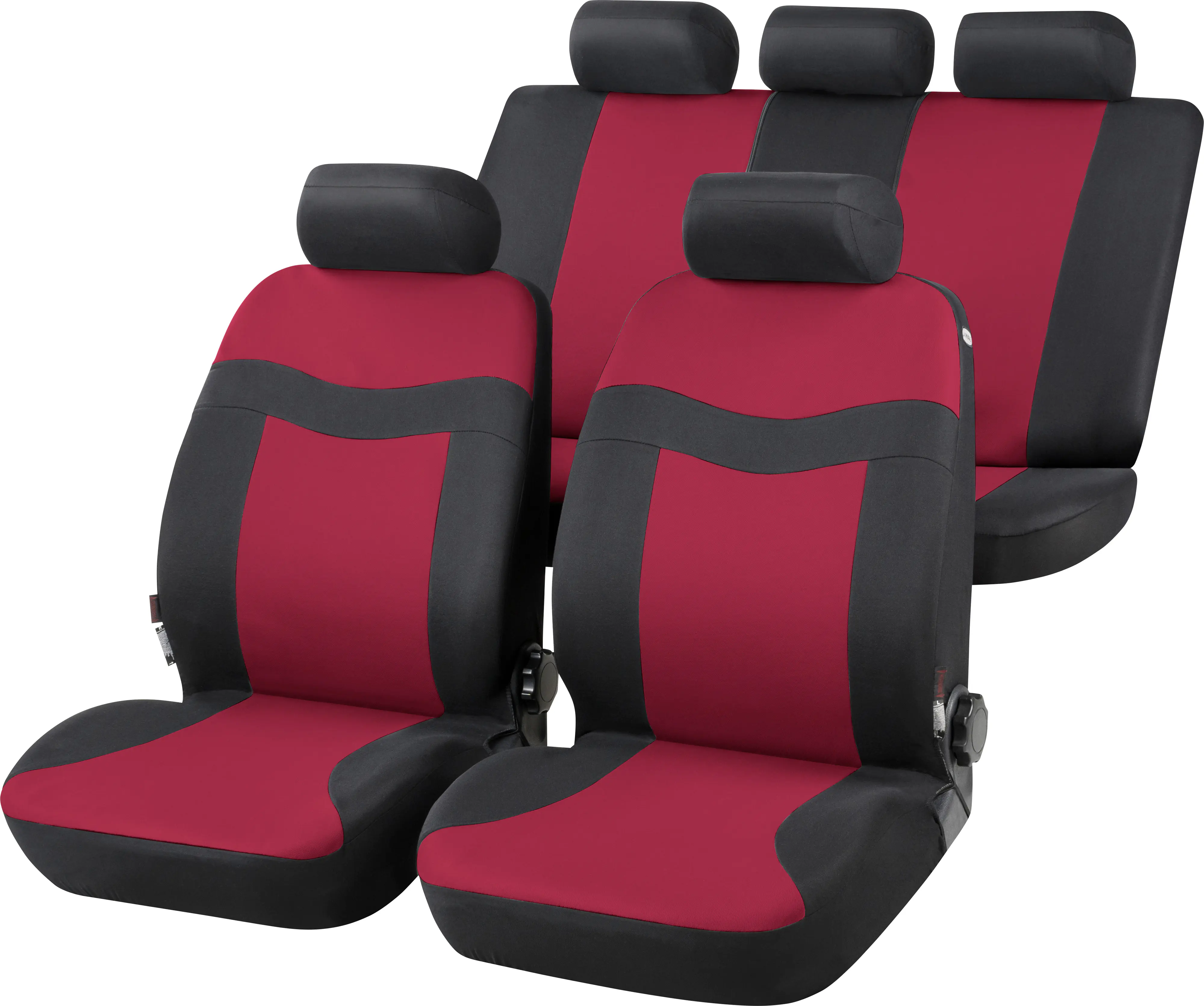 Walser Autositzbezug Rockford rot 11-teilig