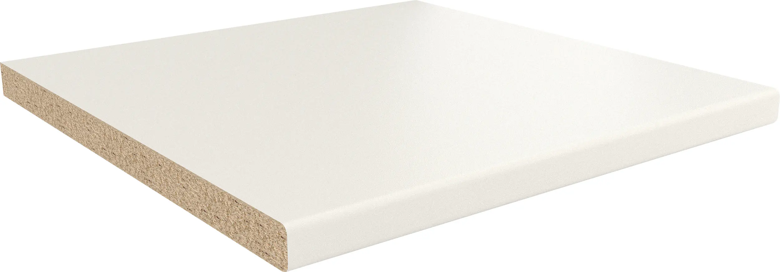 GetaElements Arbeitsplatte 410 x 60 cm, 39 mm Dekor weiß