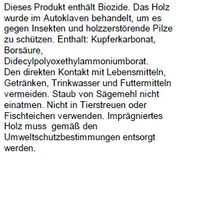 Flechtzaun 180 x 180 cm, kesseldruckimprägniert