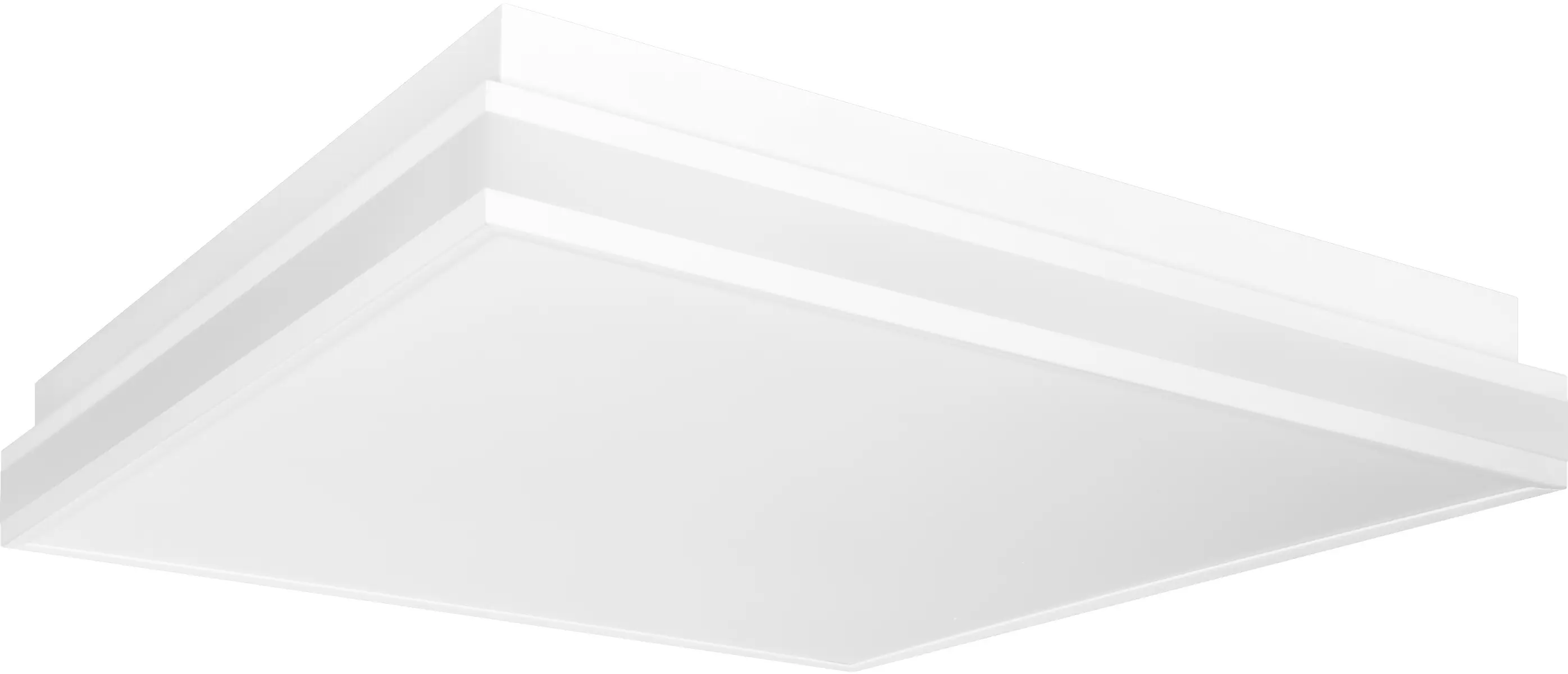 Ledvance Smart+ LED Deckenleuchte Orbis Magnet weiß 45 x 45 cm 42 W dimmbar