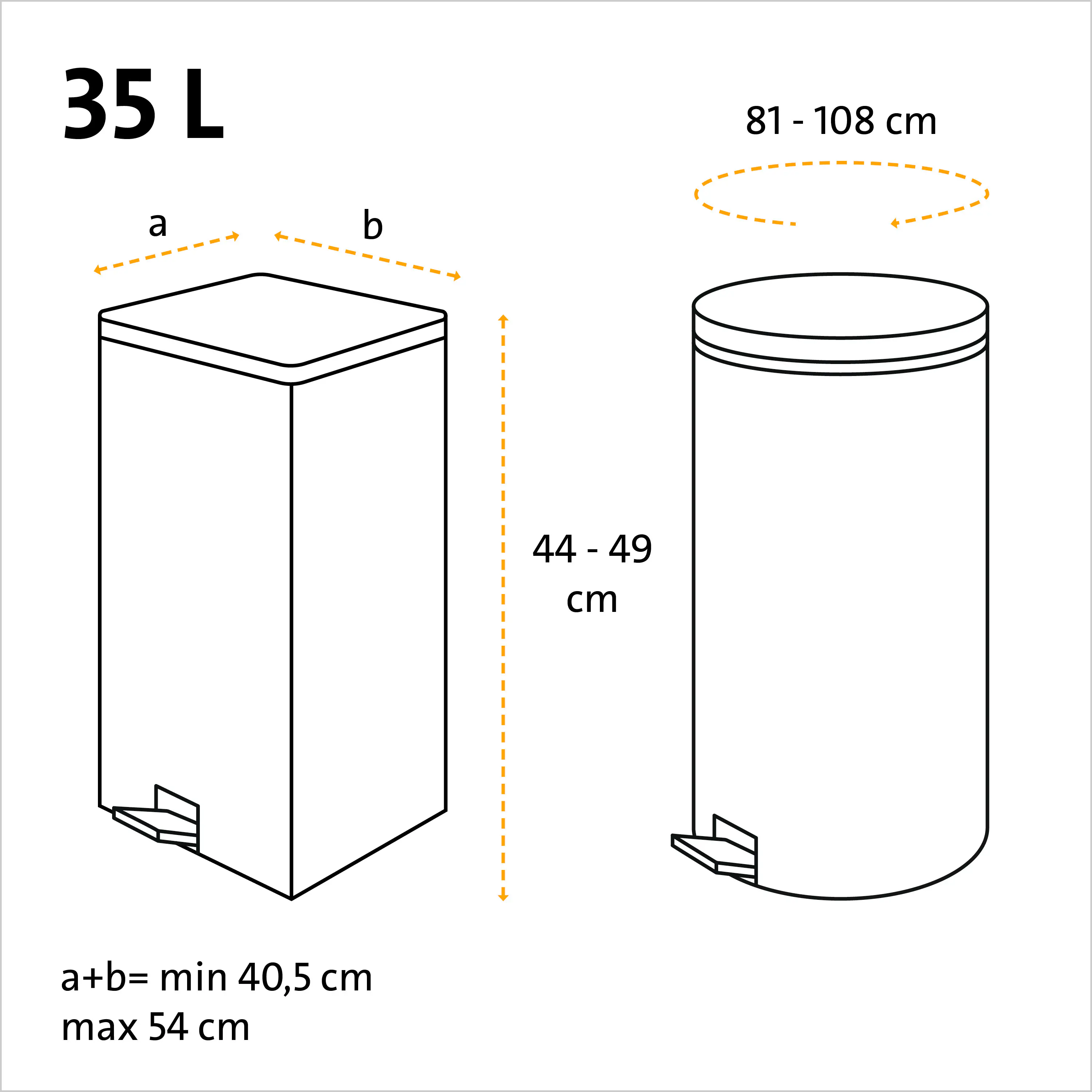 Swirl® Duft-Müllbeutel Vanille-Lavendel 35 L Reißfest & Dicht
