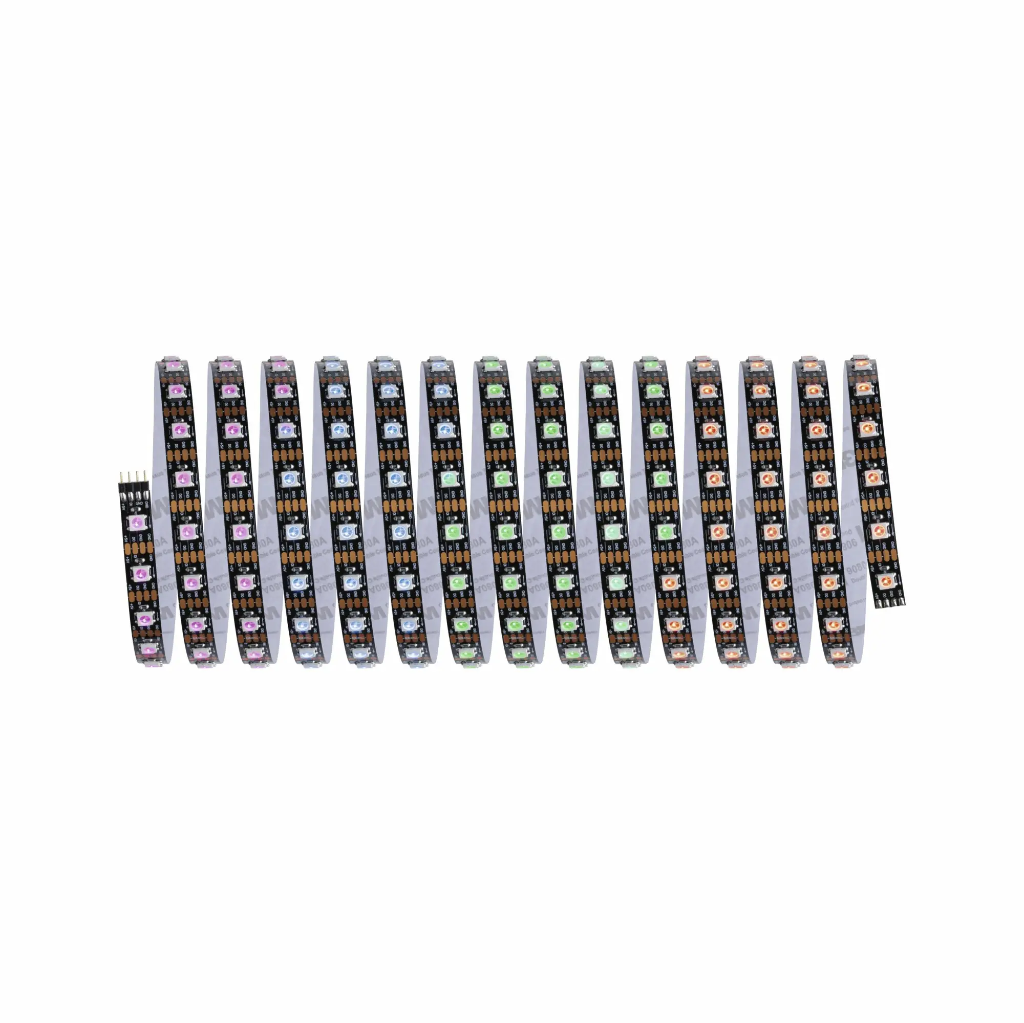 Paulmann Entertain LED Stripe Dynamic Rainbow Komplettset 5m RGB kürzbar