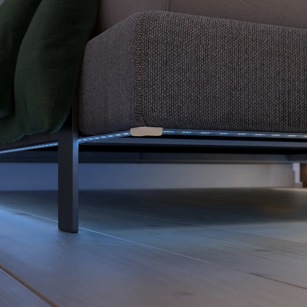 Philips Hue Verbindungstück Flux Gradient LED Streifen weiß 4 Stück