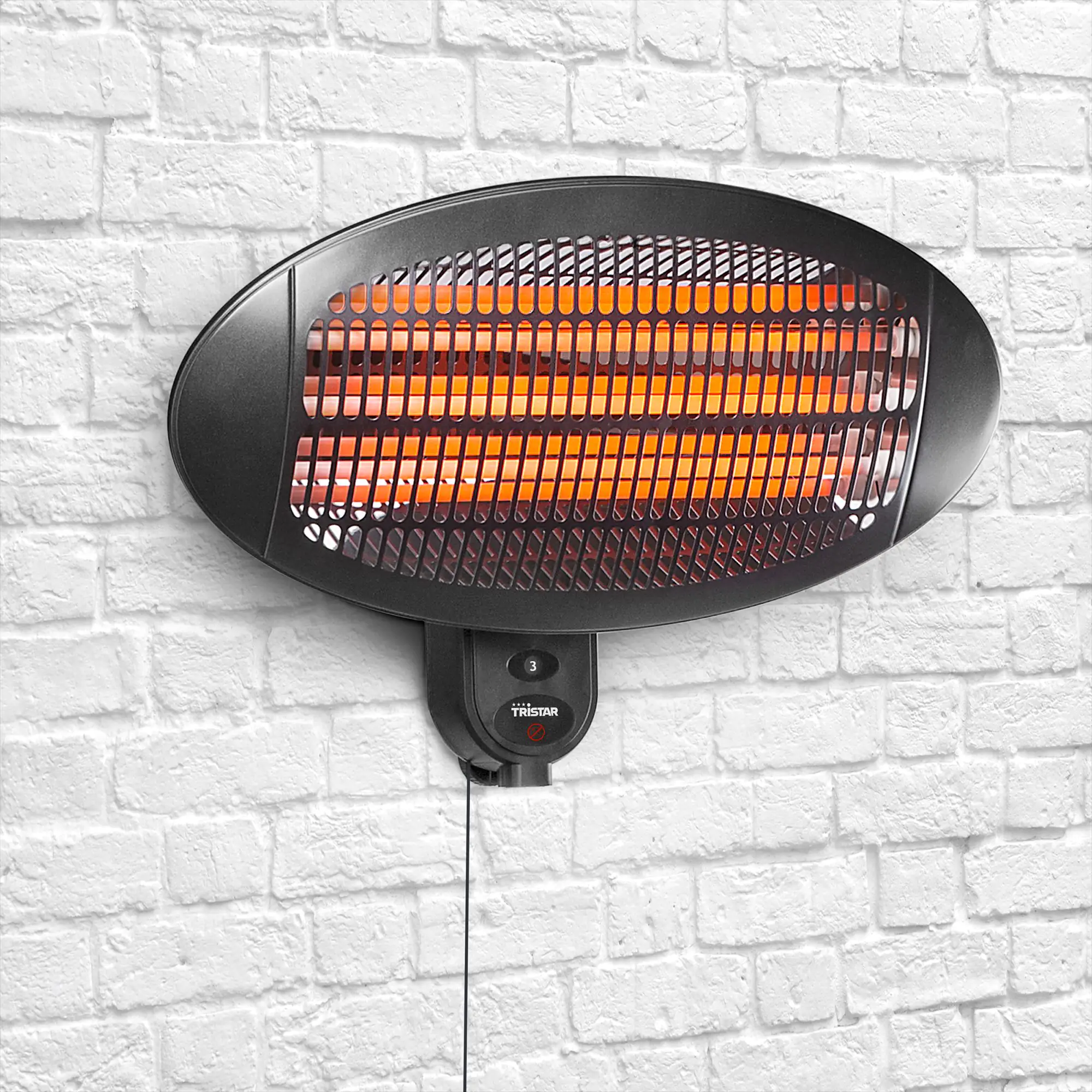 Tristar Infrarot-Terrassenheizstrahler 2.000 Watt, 3 Heizstufen