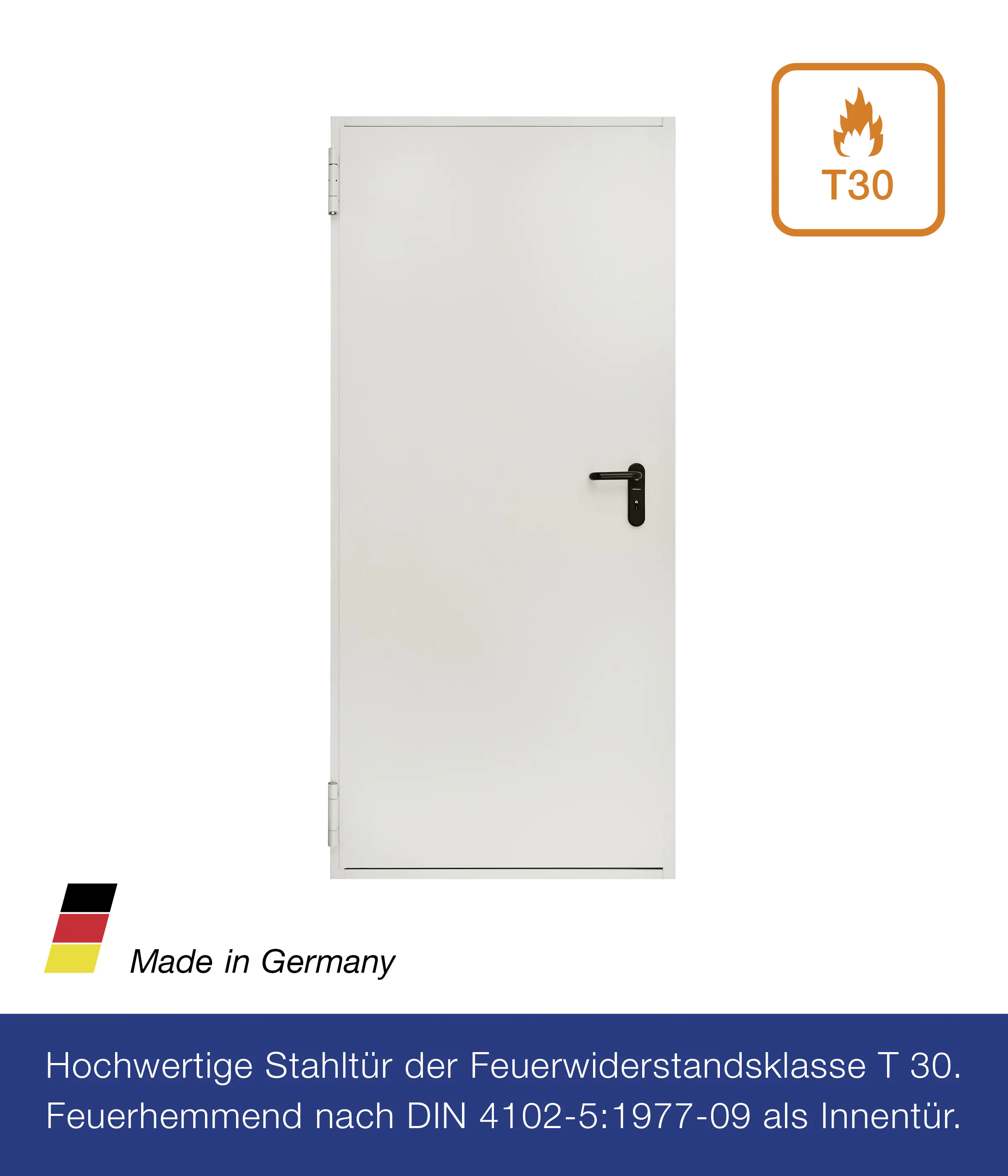Hörmann Feuerschutztür T-30-1 100 x 200 cm