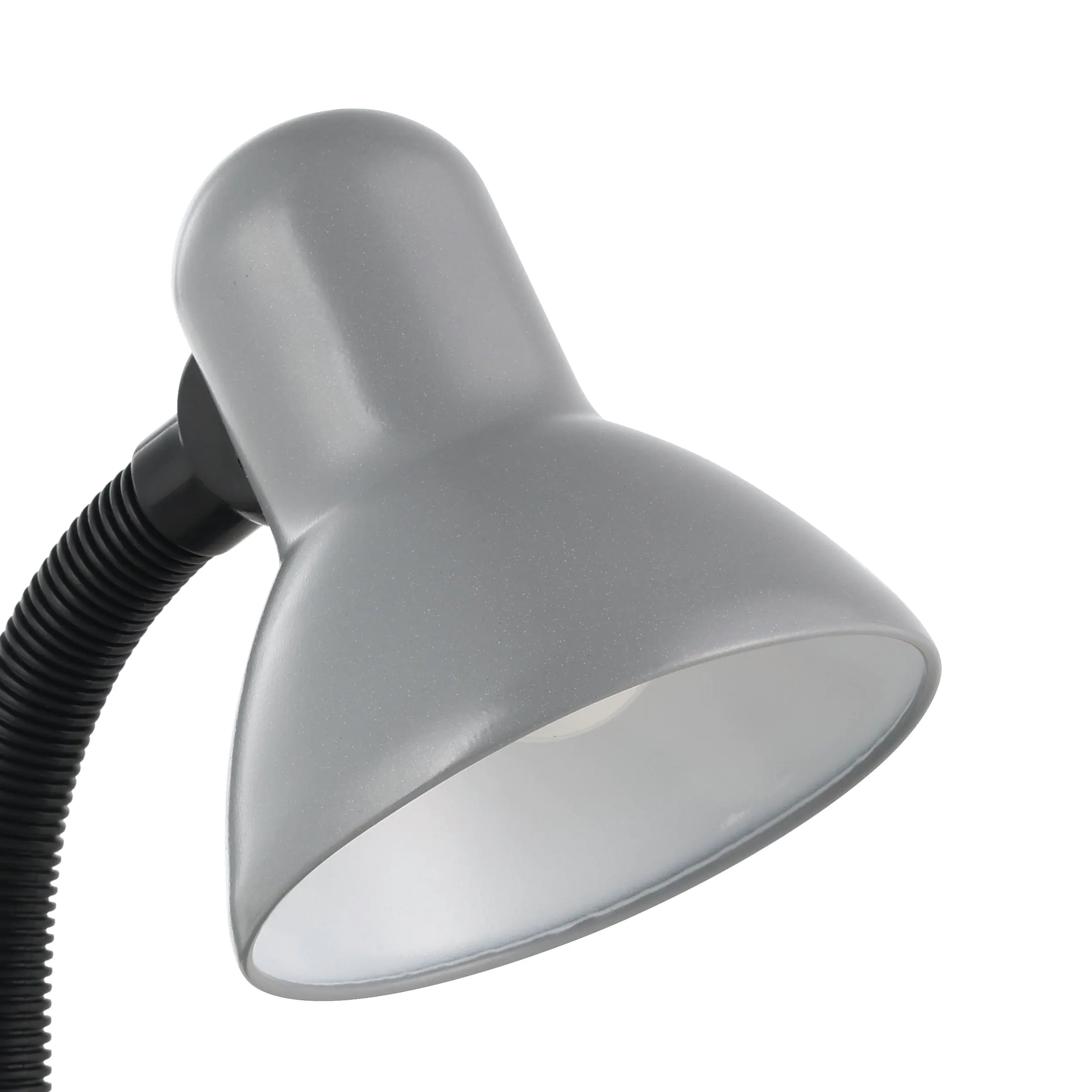 Eglo Tischlampe Basic 30 cm silber
