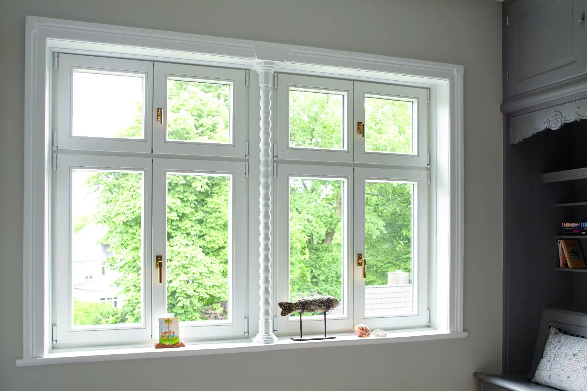 Alpina Weißlack für Fenster & Türen 2 L weiß glänzend