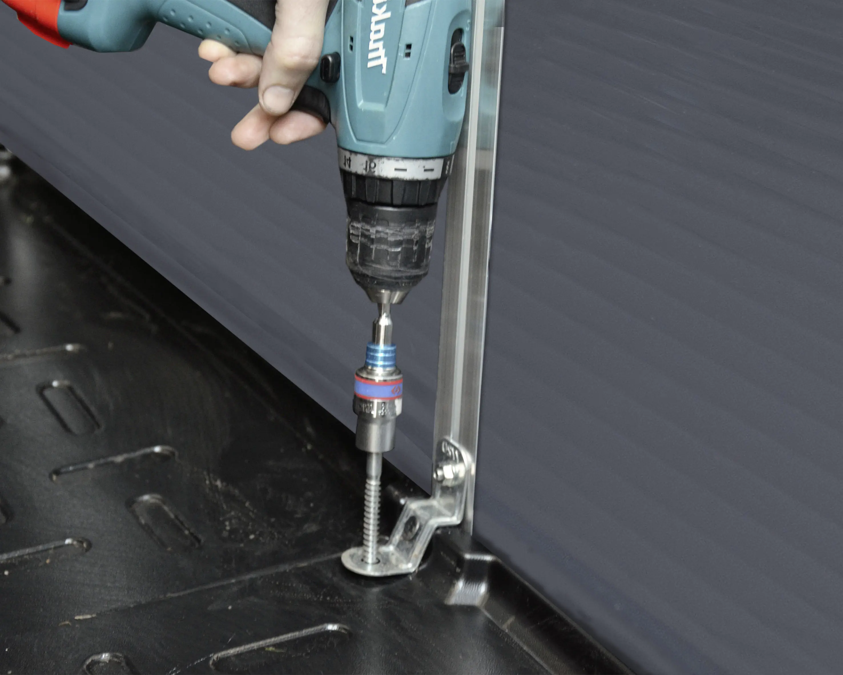 Canopia Gerätehaus Rubicon Alu grau 379 x 185 cm
