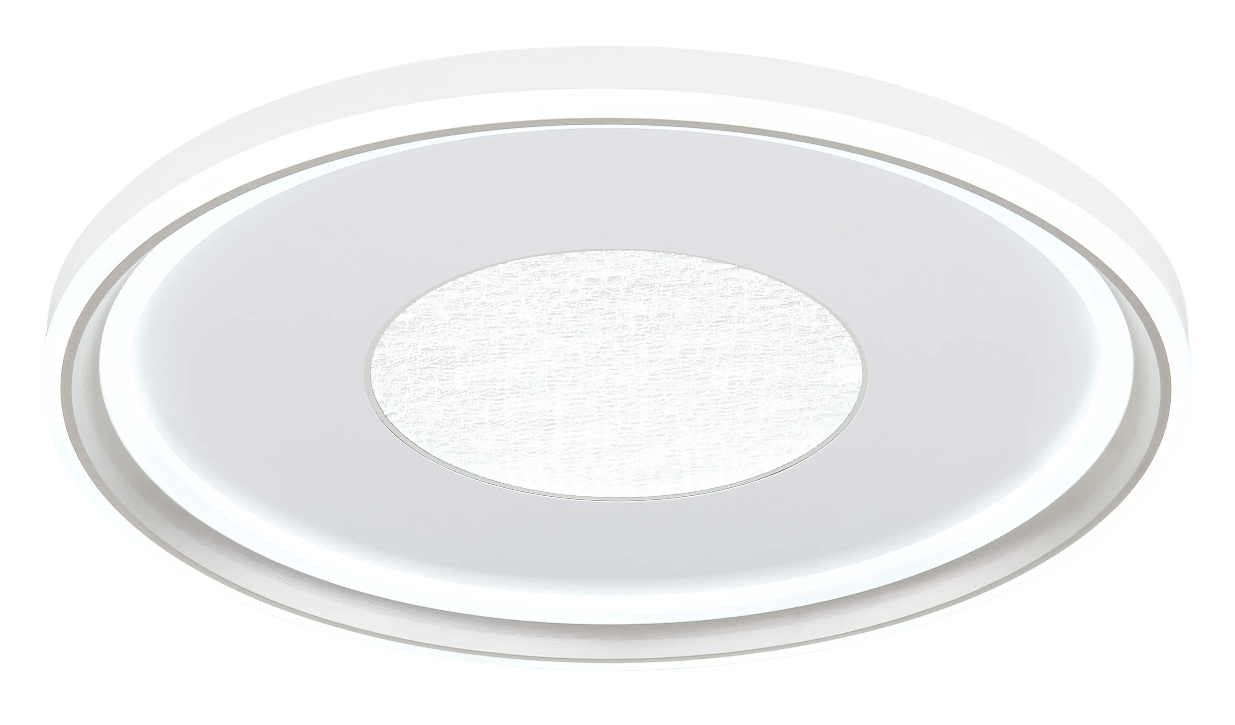 Globo Deckenleuchte Eila Ø 59 x 6,5 cm weiß CCT